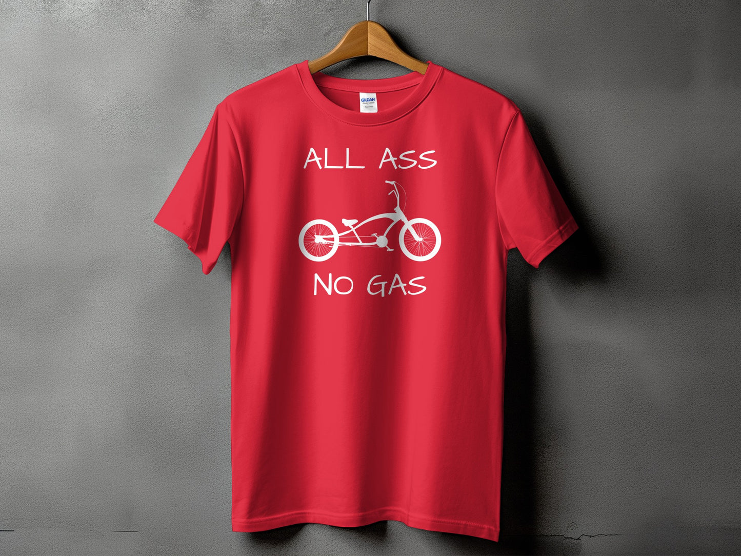 Unique All Ass No Gas Graphic T-Shirt product type