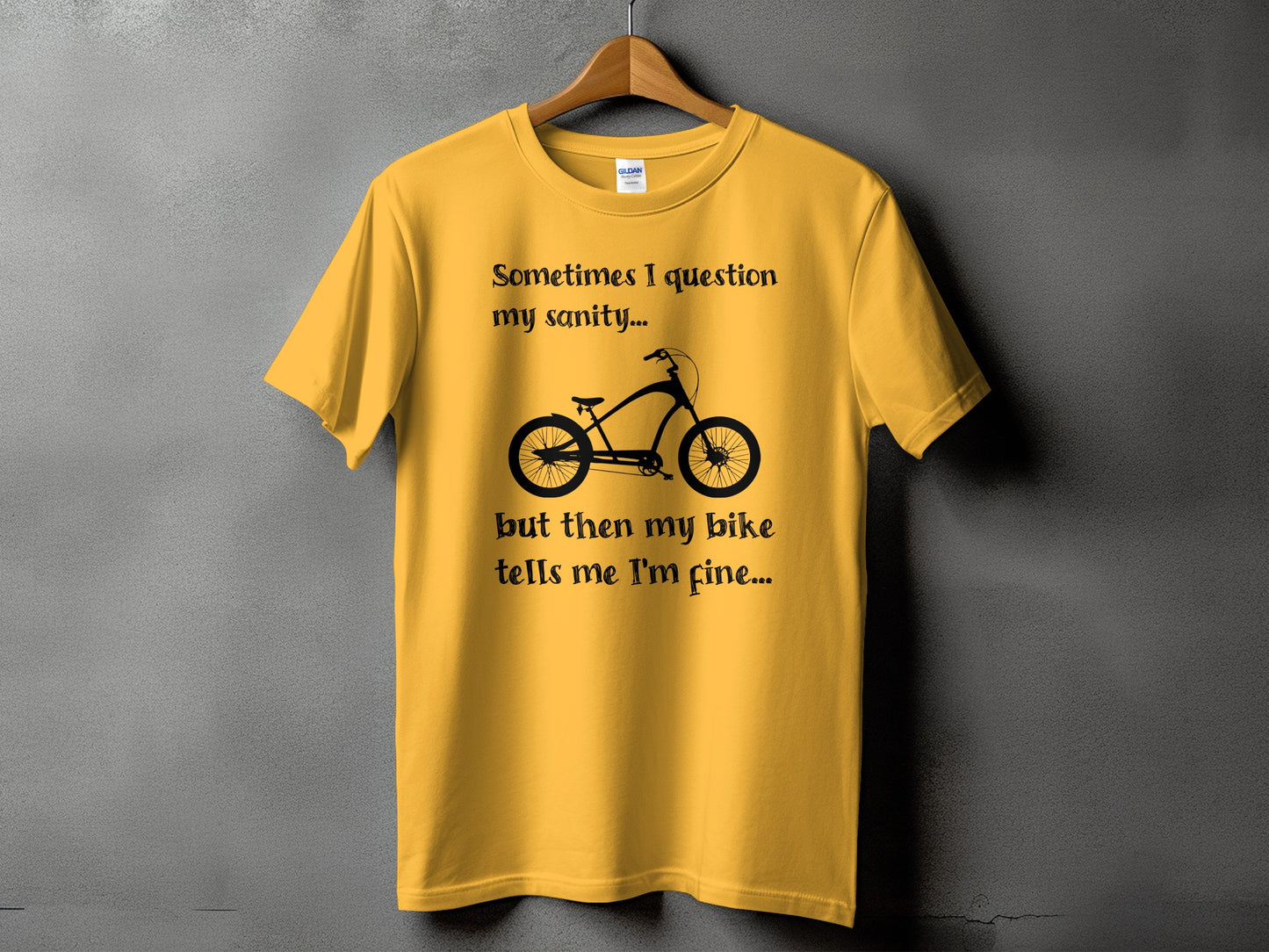 Sometimes I Question My Sanity Funny Bike product type