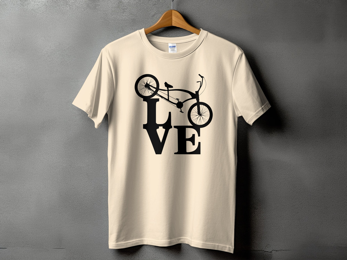 Bicycle Love Graphic T-Shirt design product type