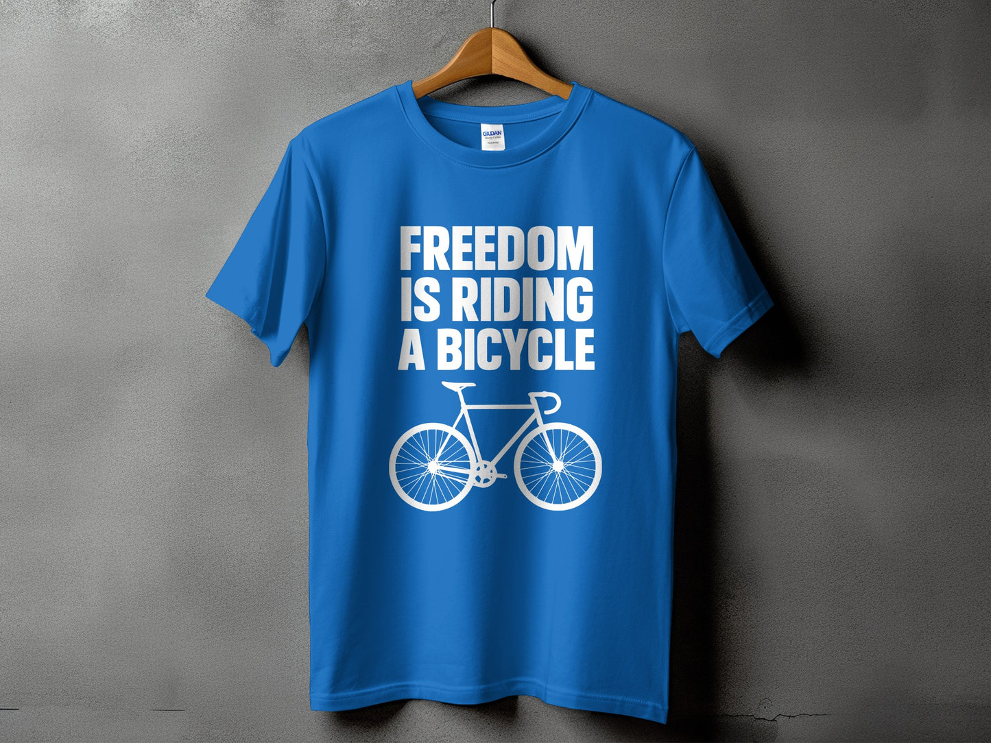 Freedom Is Riding A Bicycle T Shirt product type