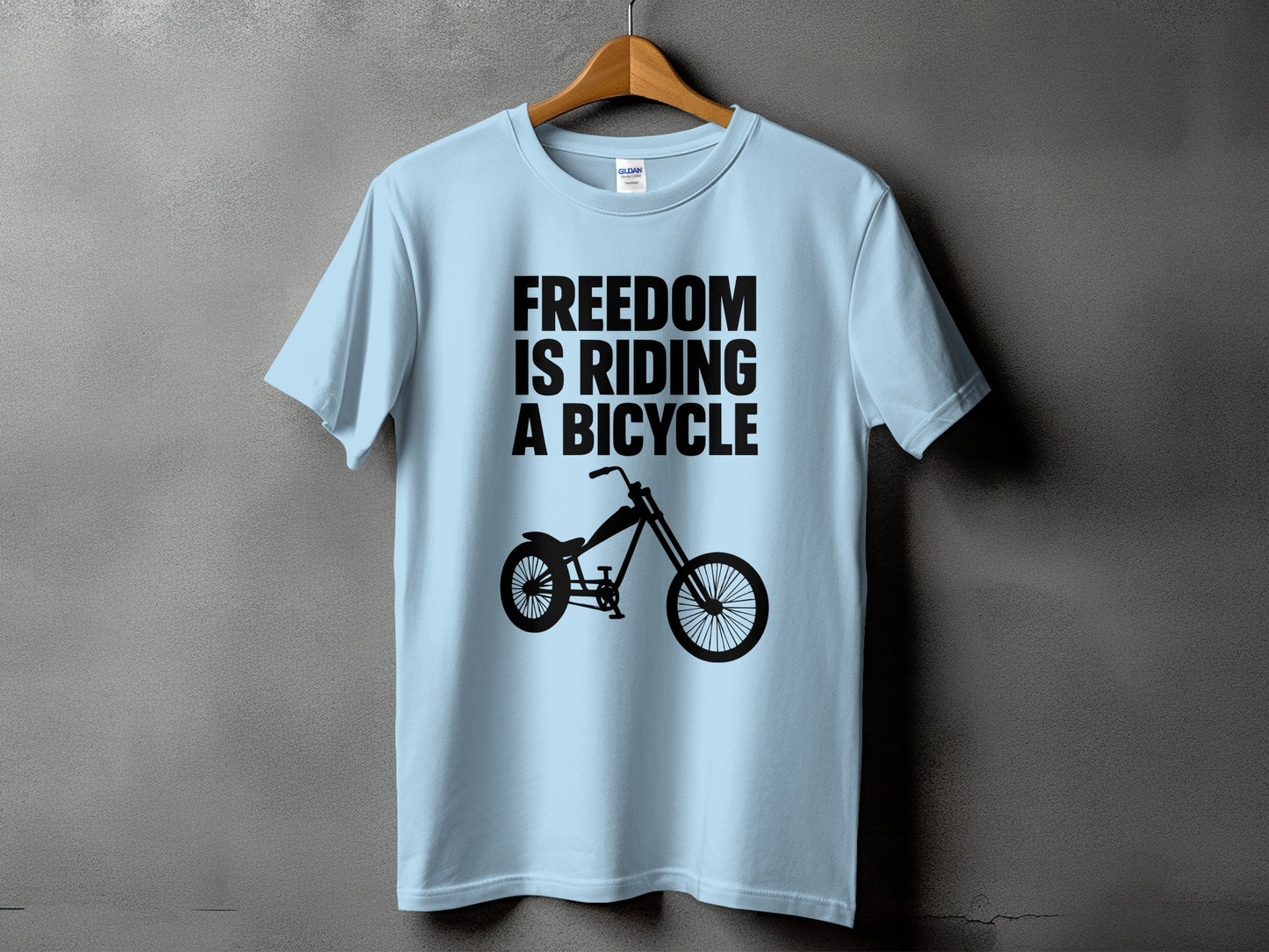 Freedom is Riding a Bicycle T-Shirt product