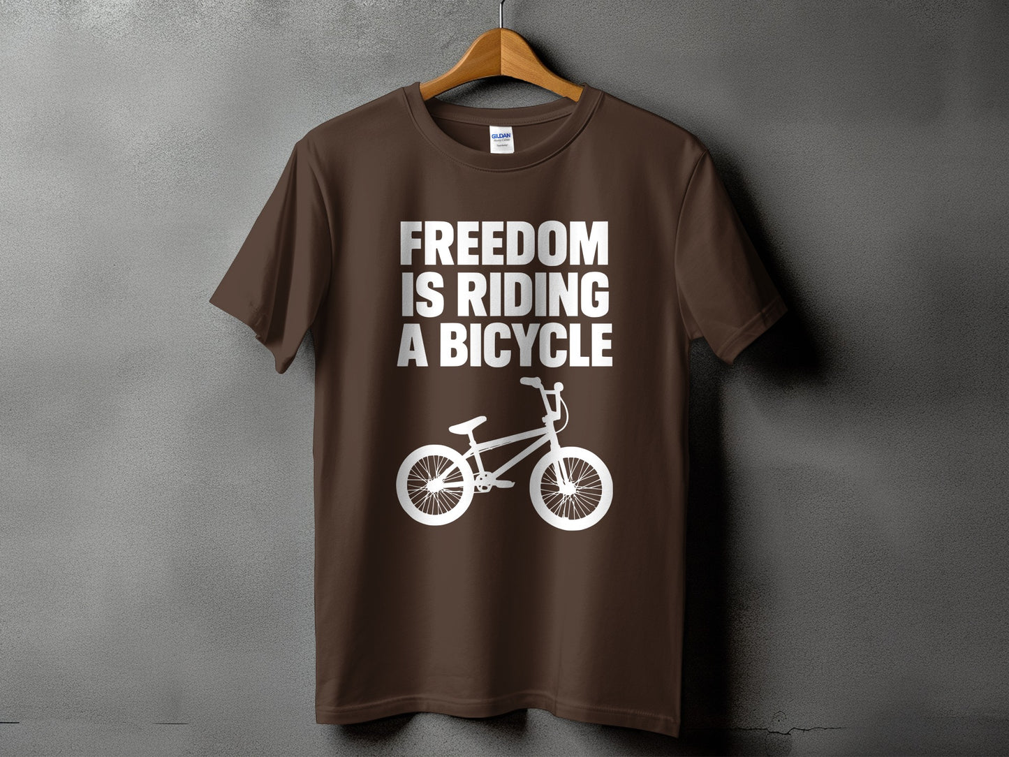 Freedom Is Riding A Bicycle T-Shirt product