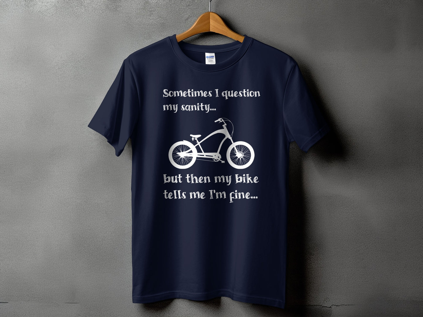 Sometimes I Question My Sanity Bike T-Shirt product
