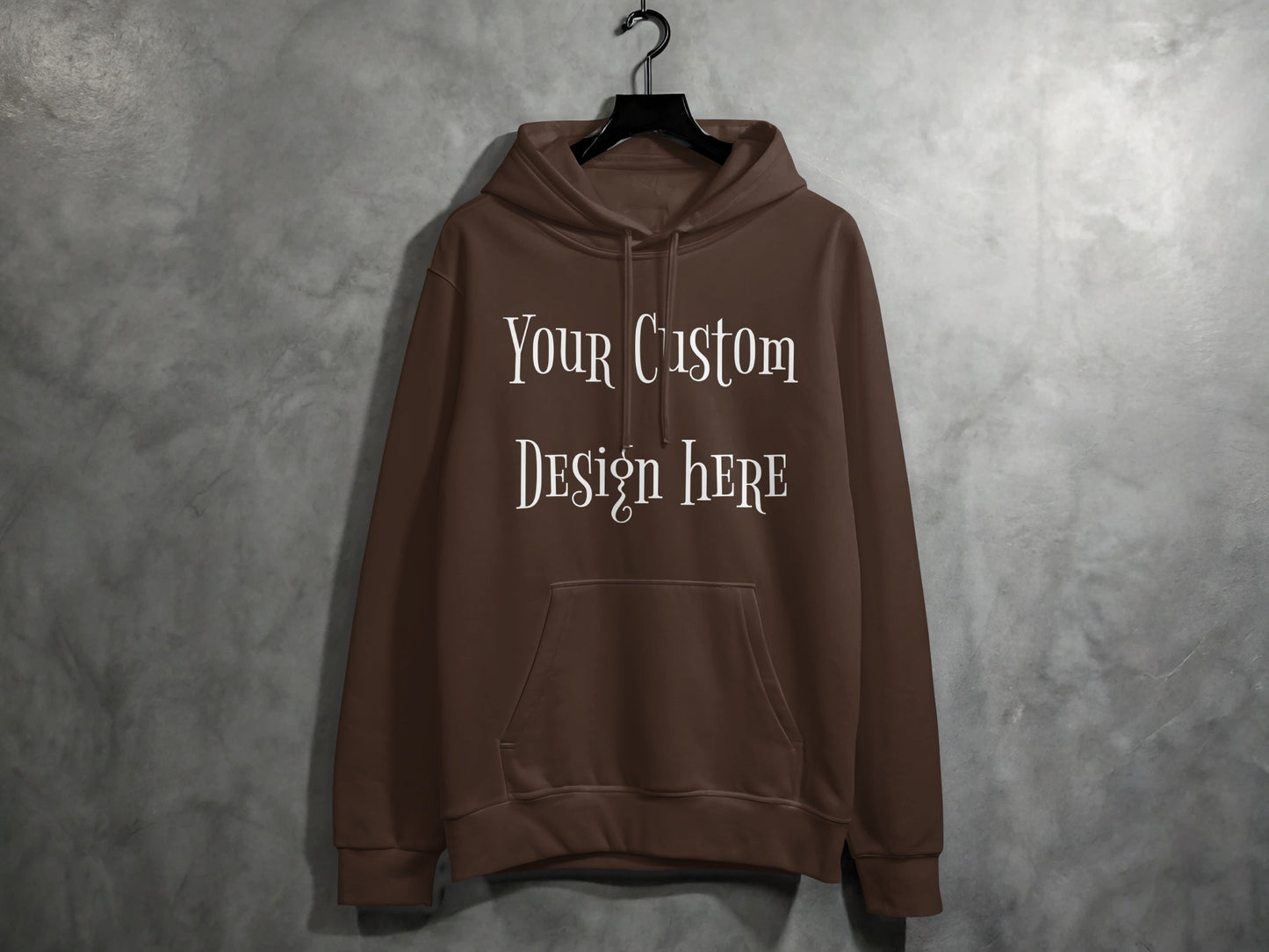 Your Custom Design Here on Hooded Sweatshirt product