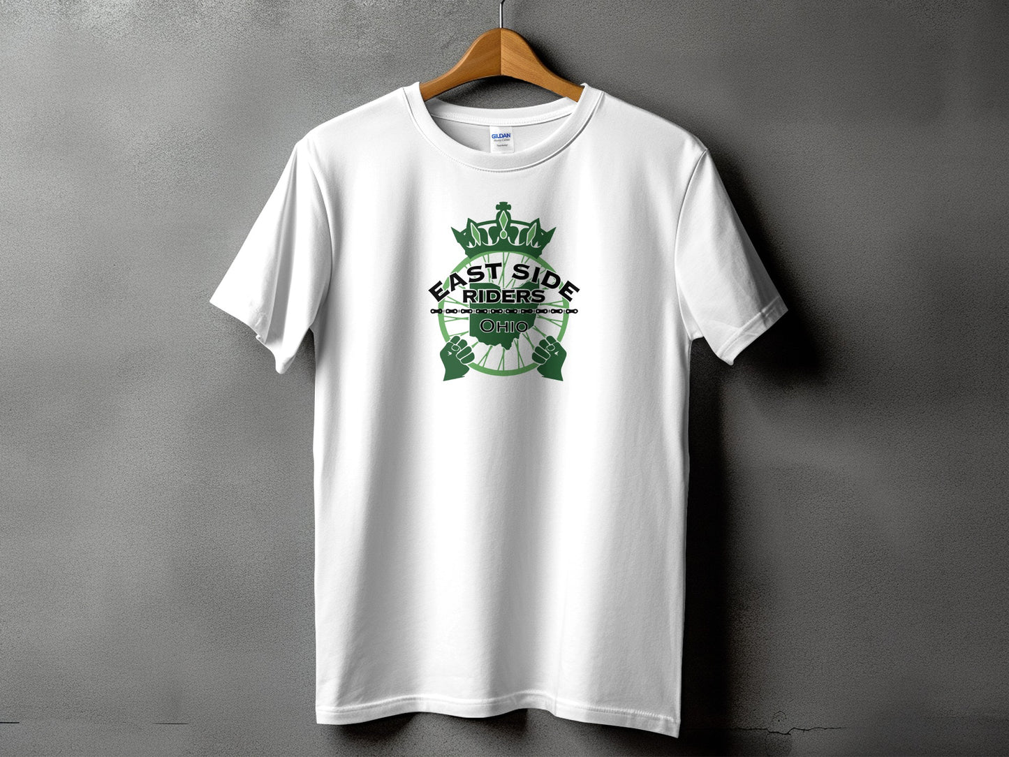 East Side Riders White Short Sleeve T-Shirt product type