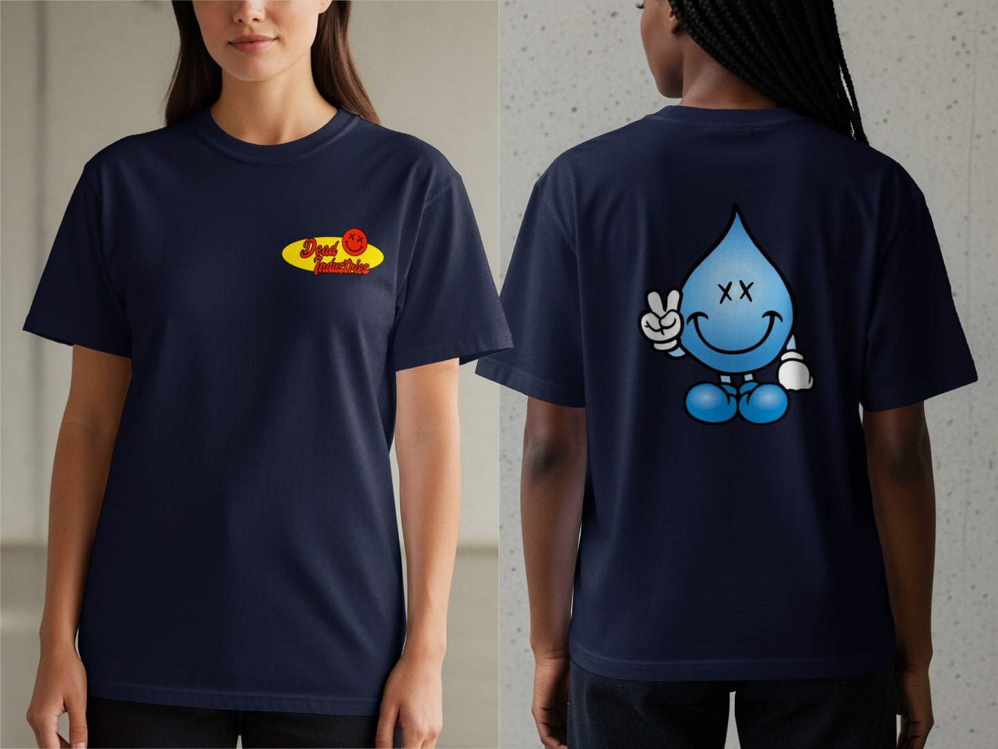 Happy Water Droplet Graphic Unisex T-shirt product