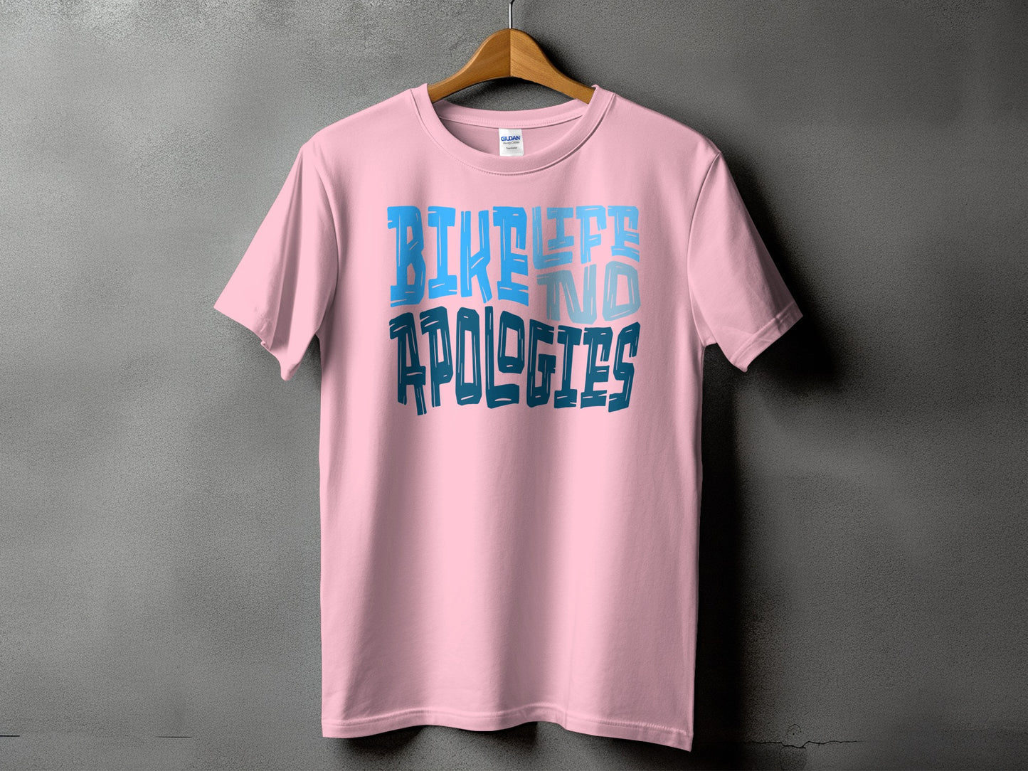 Bike Life No Apologies Graphic T-shirt product type