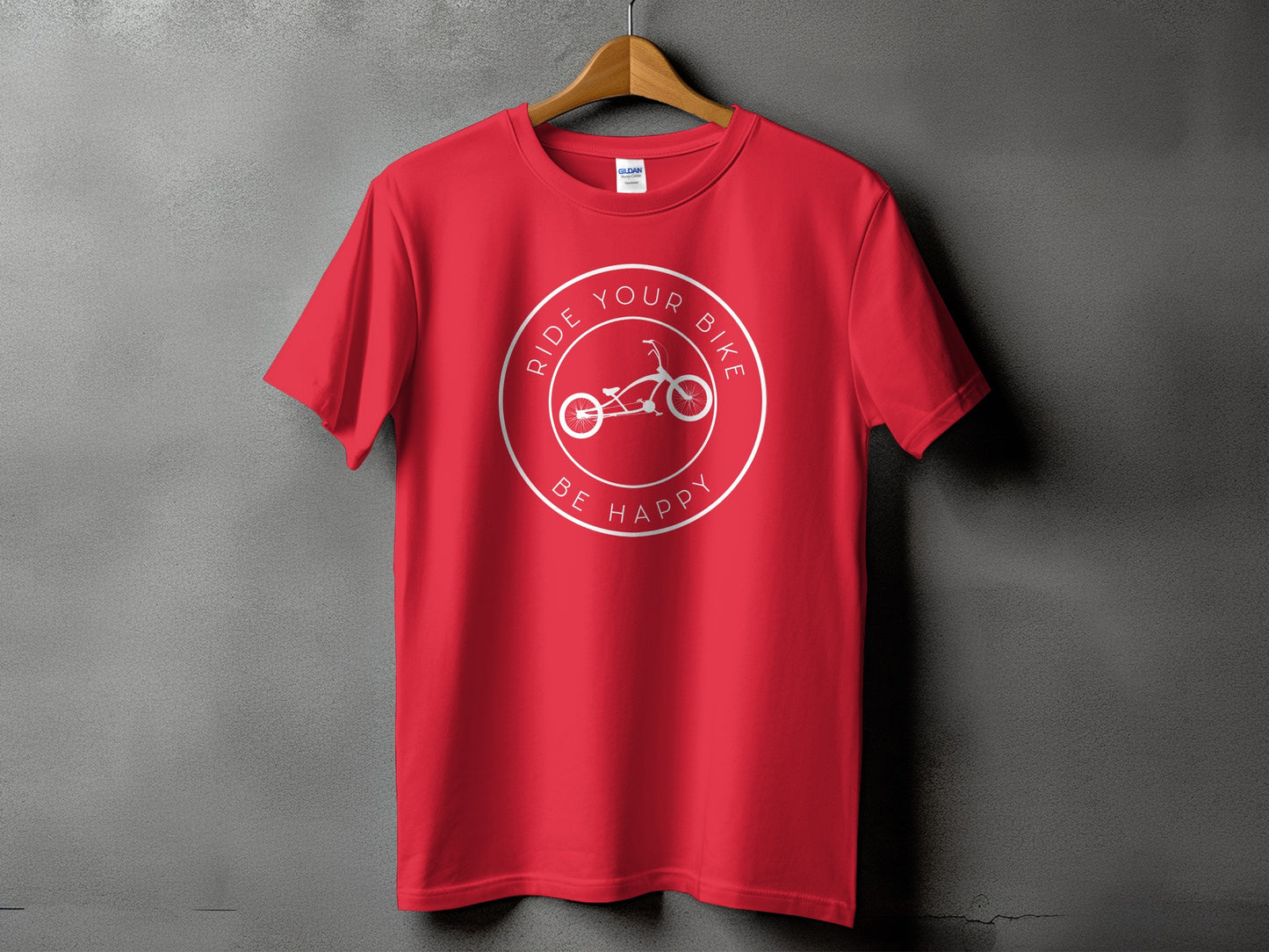 Ride Your Bike Be Happy Graphic Tee product