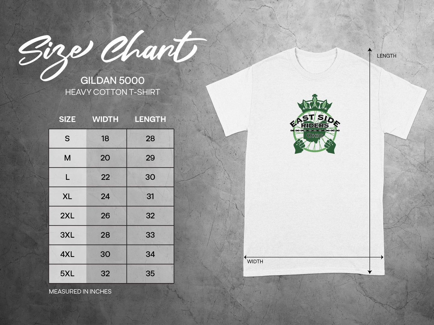 East Side Riders Club White T-Shirt product
