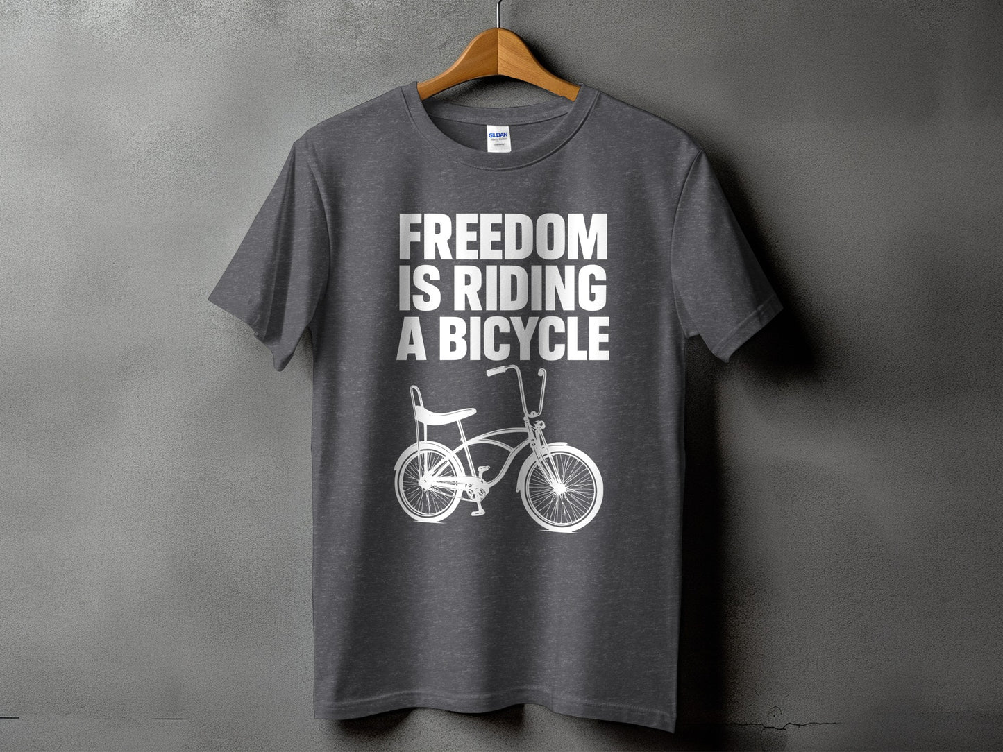 Freedom Is Riding a Bicycle T-Shirt product
