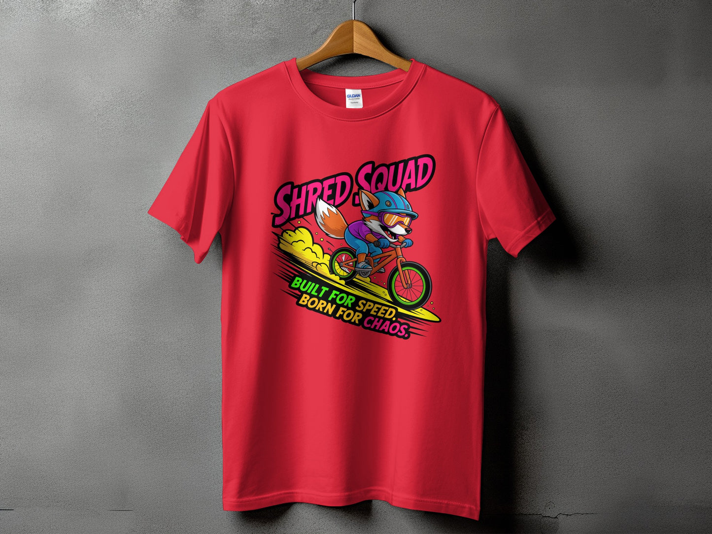 Shred Squad Built For Speed Born For Chaos T-shirt product