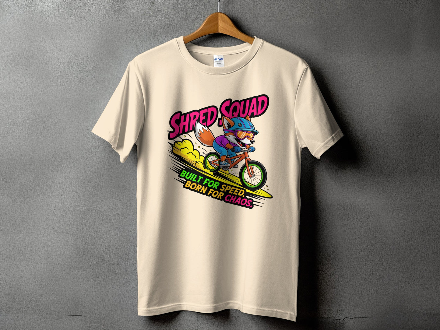Shred Squad Built For Speed Born For Chaos t-shirt