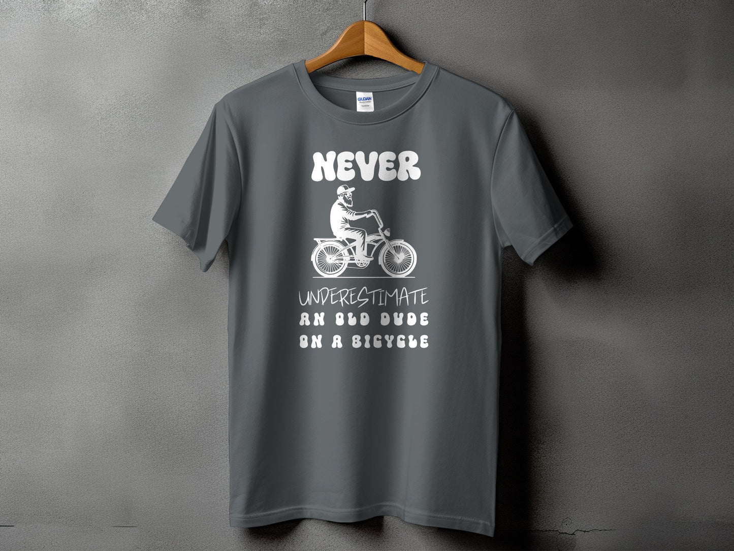 Never Underestimate an Old Dude on a Bicycle product type