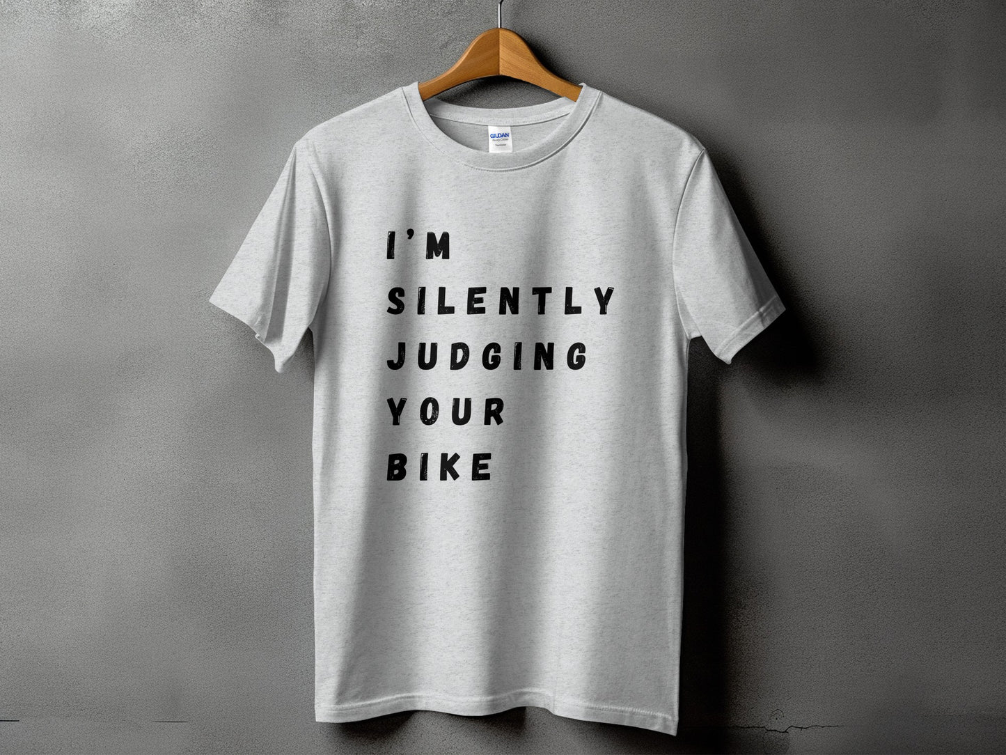 I'm Silently Judging Your Bike T-Shirt product