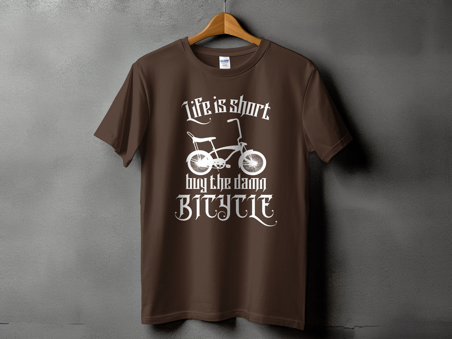 Life is Short Buy the Damn Bicycle product type