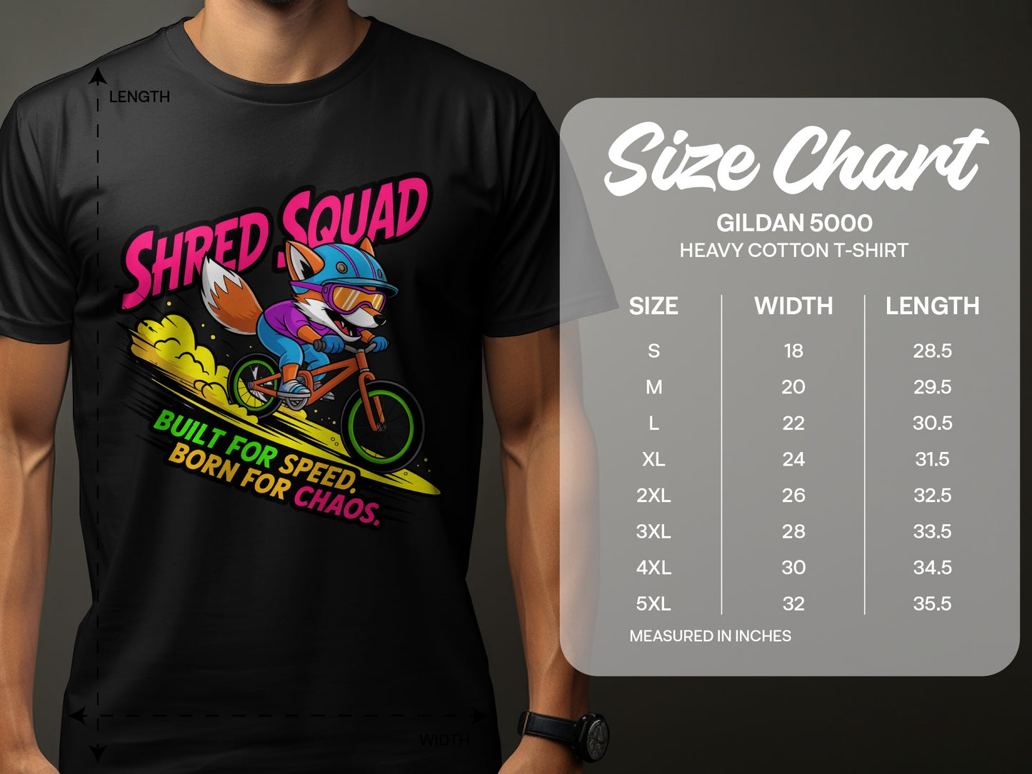 Shred Squad Built for Speed Born for Chaos T-Shirt product