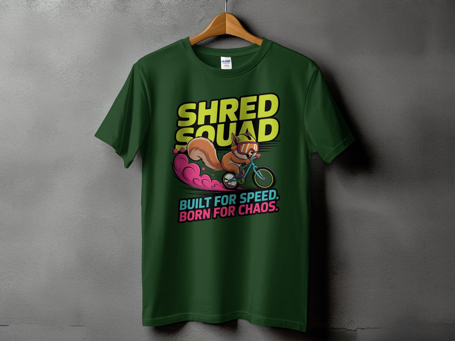 Shred Squad Built For Speed Born For Chaos T-shirt