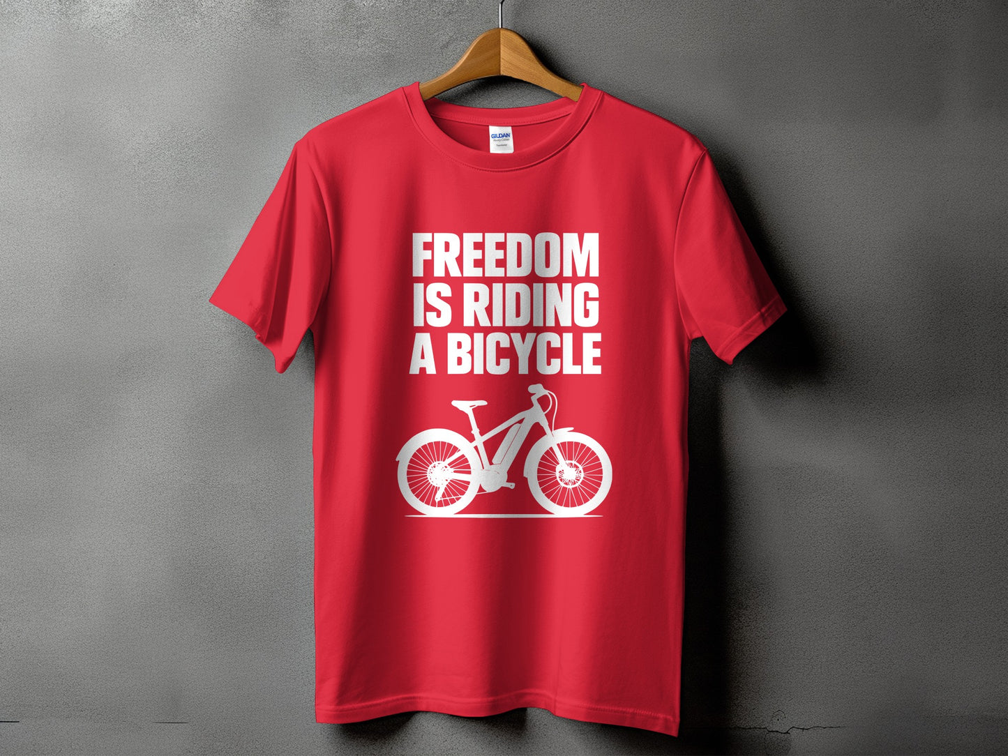 Freedom Is Riding A Bicycle T-Shirt product