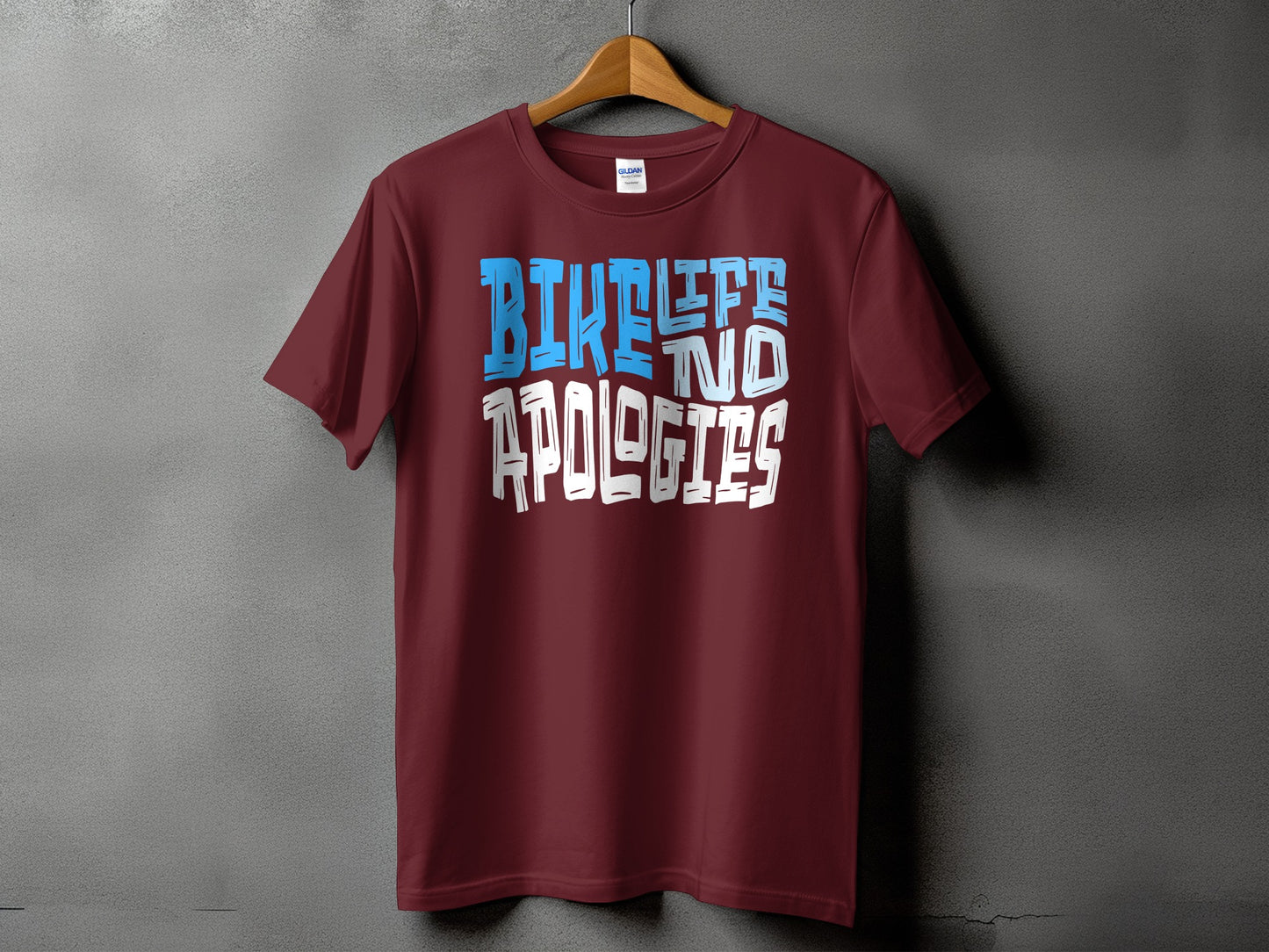 Blue Life No Apologies T-shirt product type