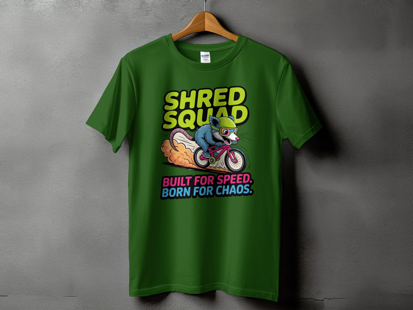 SHRED SQUAD Built For Speed Born For Chaos T-shirt product