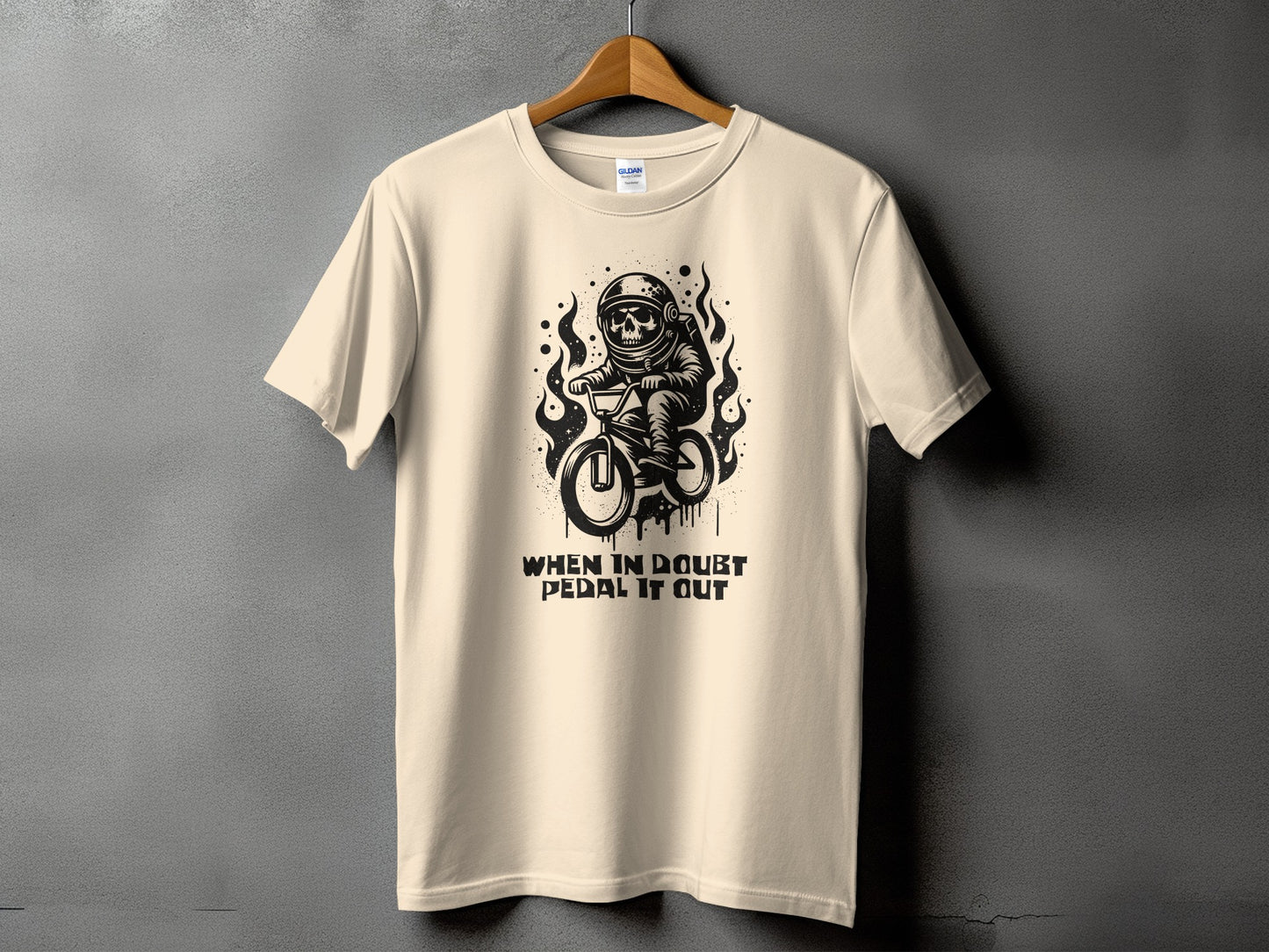 When In Doubt Pedal It Out Astronaut Biking product type