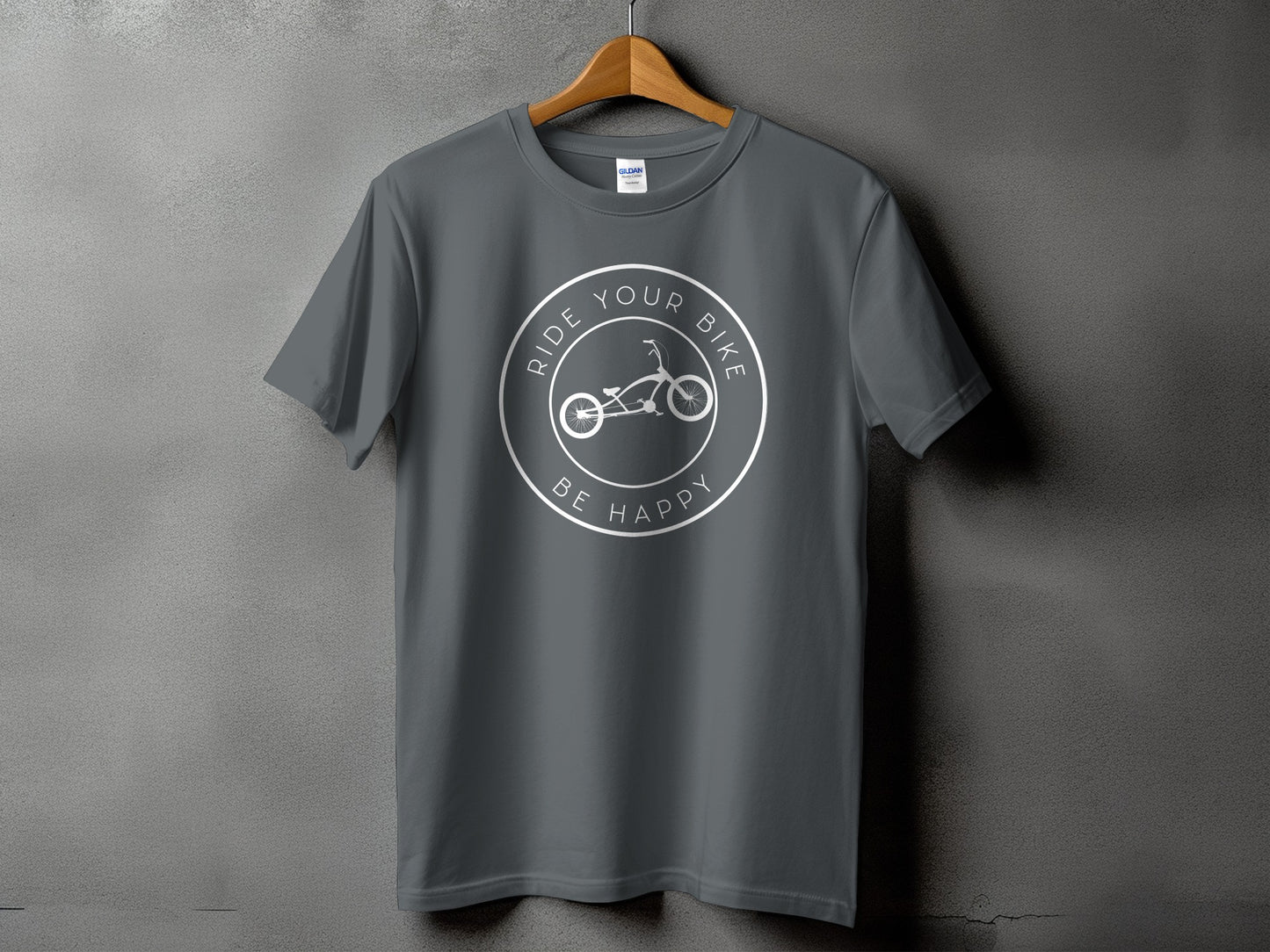 Ride Your Bike Be Happy Graphic Tee product