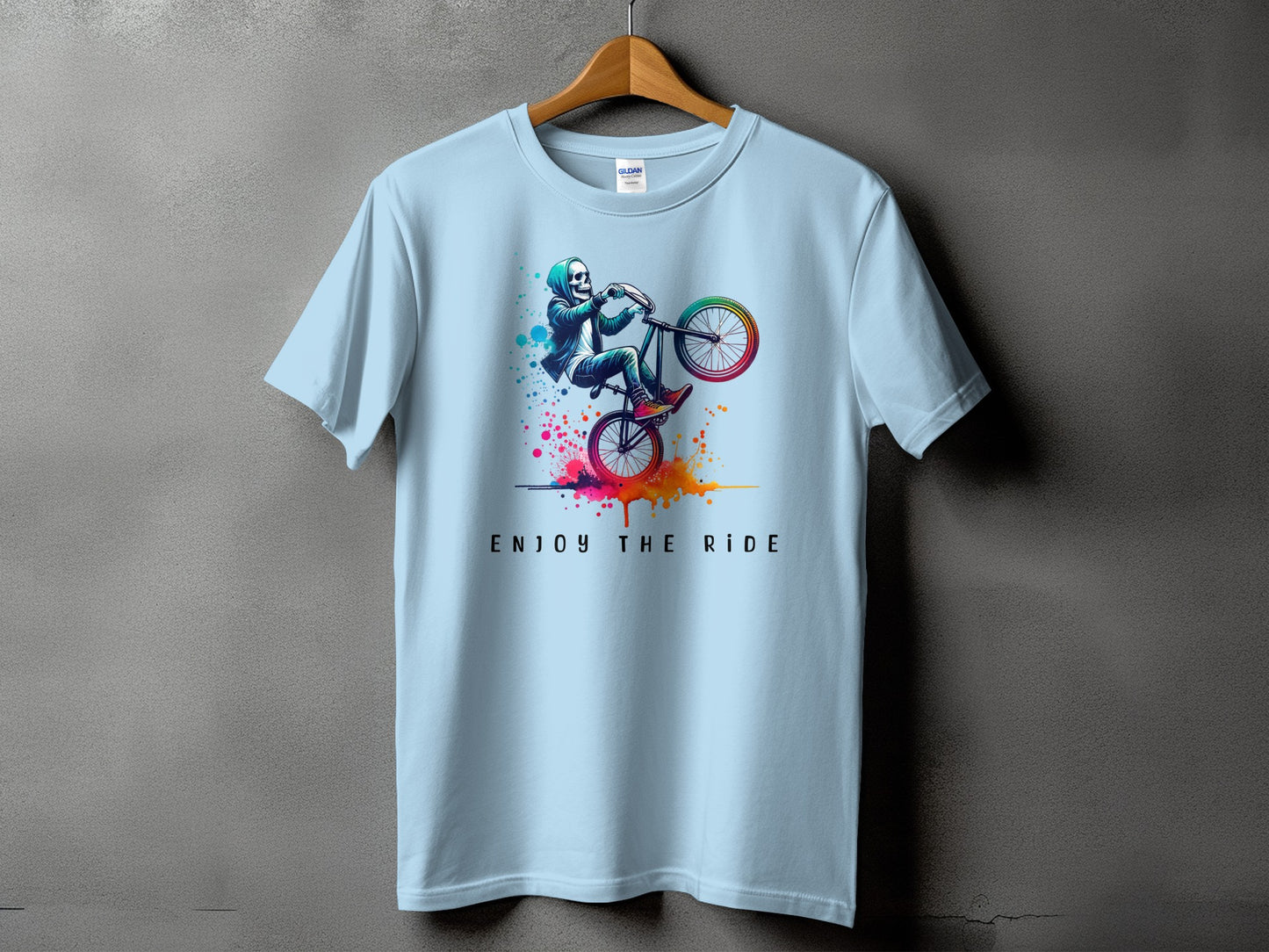 Enjoy the Ride BMX Graphic T-Shirt product type