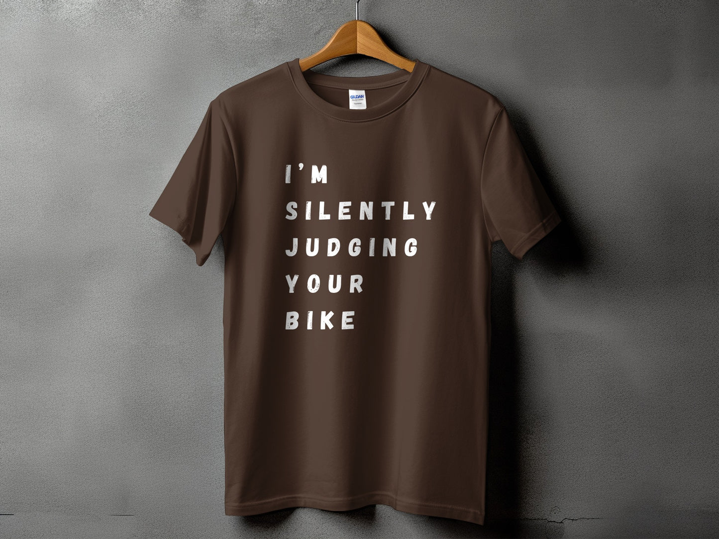 I Am Silently Judging Your Bike Graphic T-shirt product