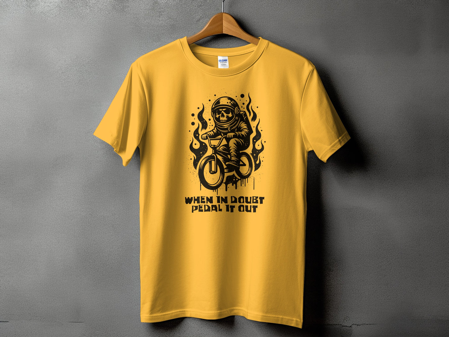 When In Doubt Pedal It Out Graphic T-Shirt product