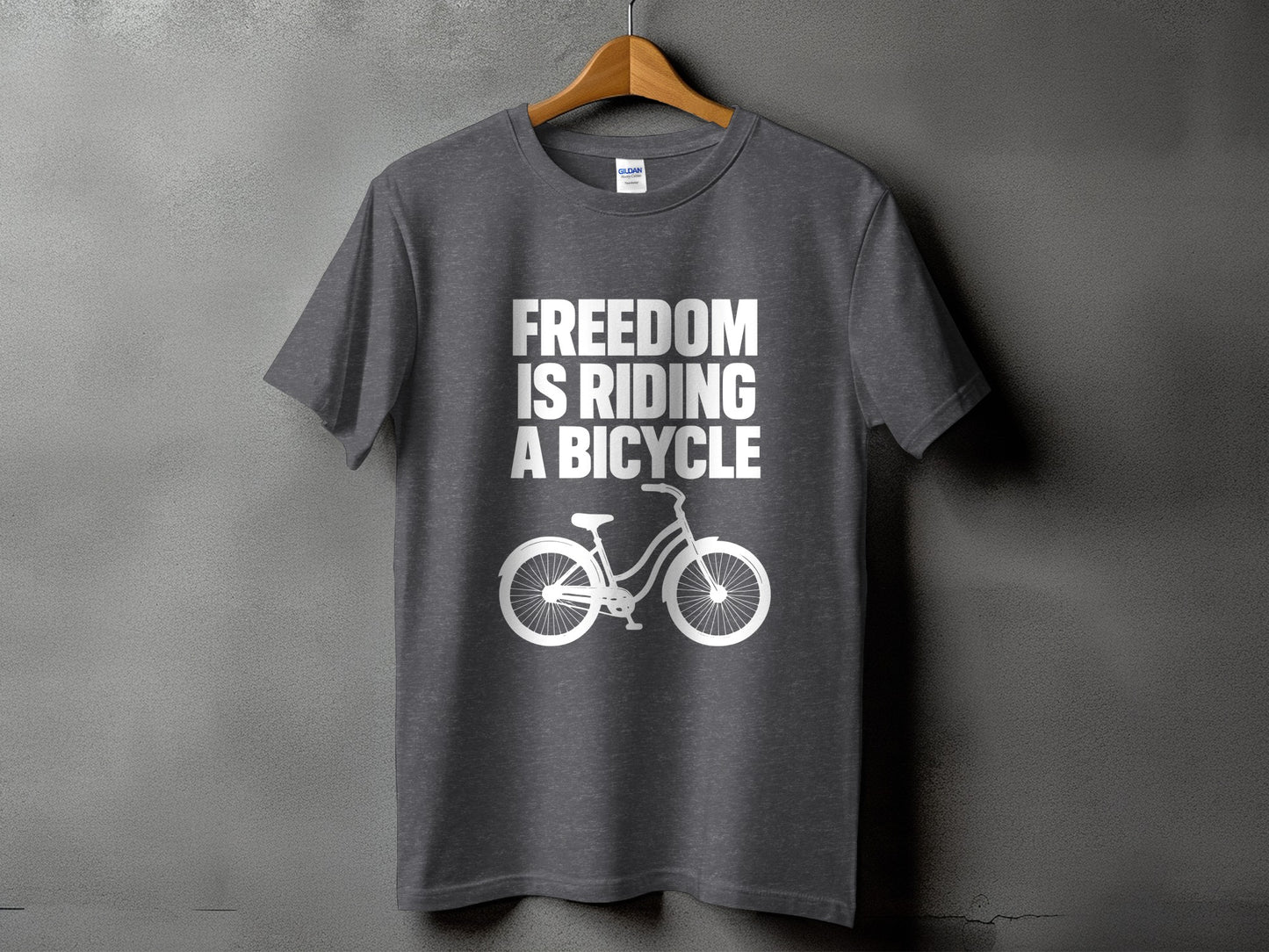 Freedom Is Riding A Bicycle T-Shirt product