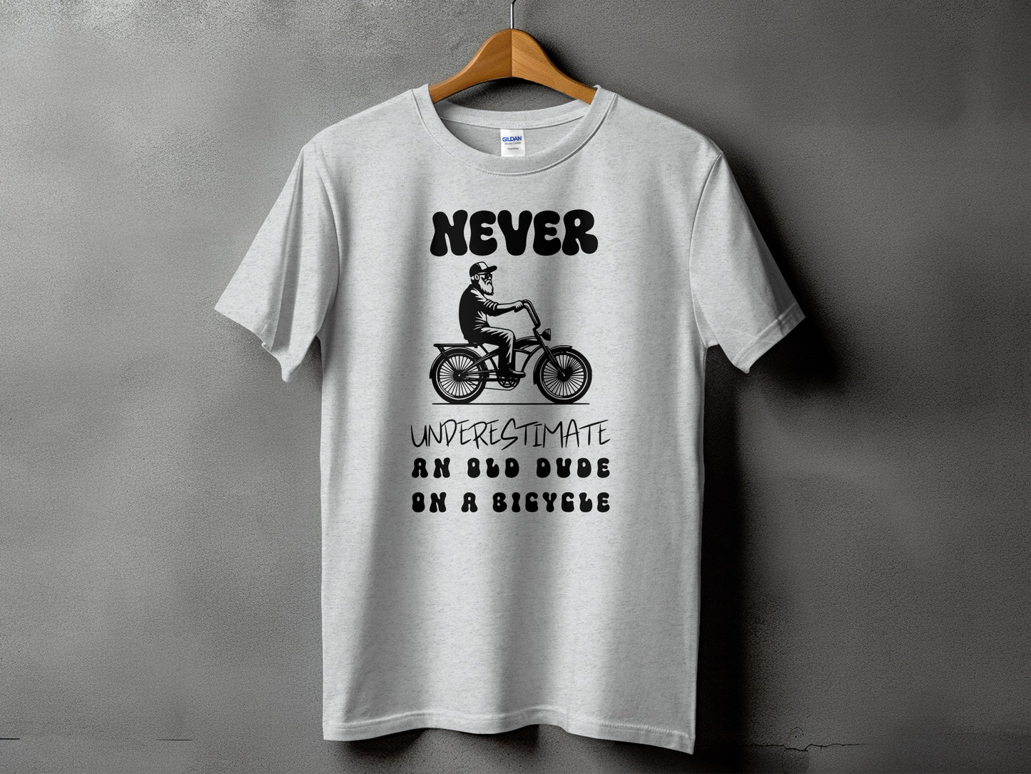 Never Underestimate An Old Dude On Bicycle product type