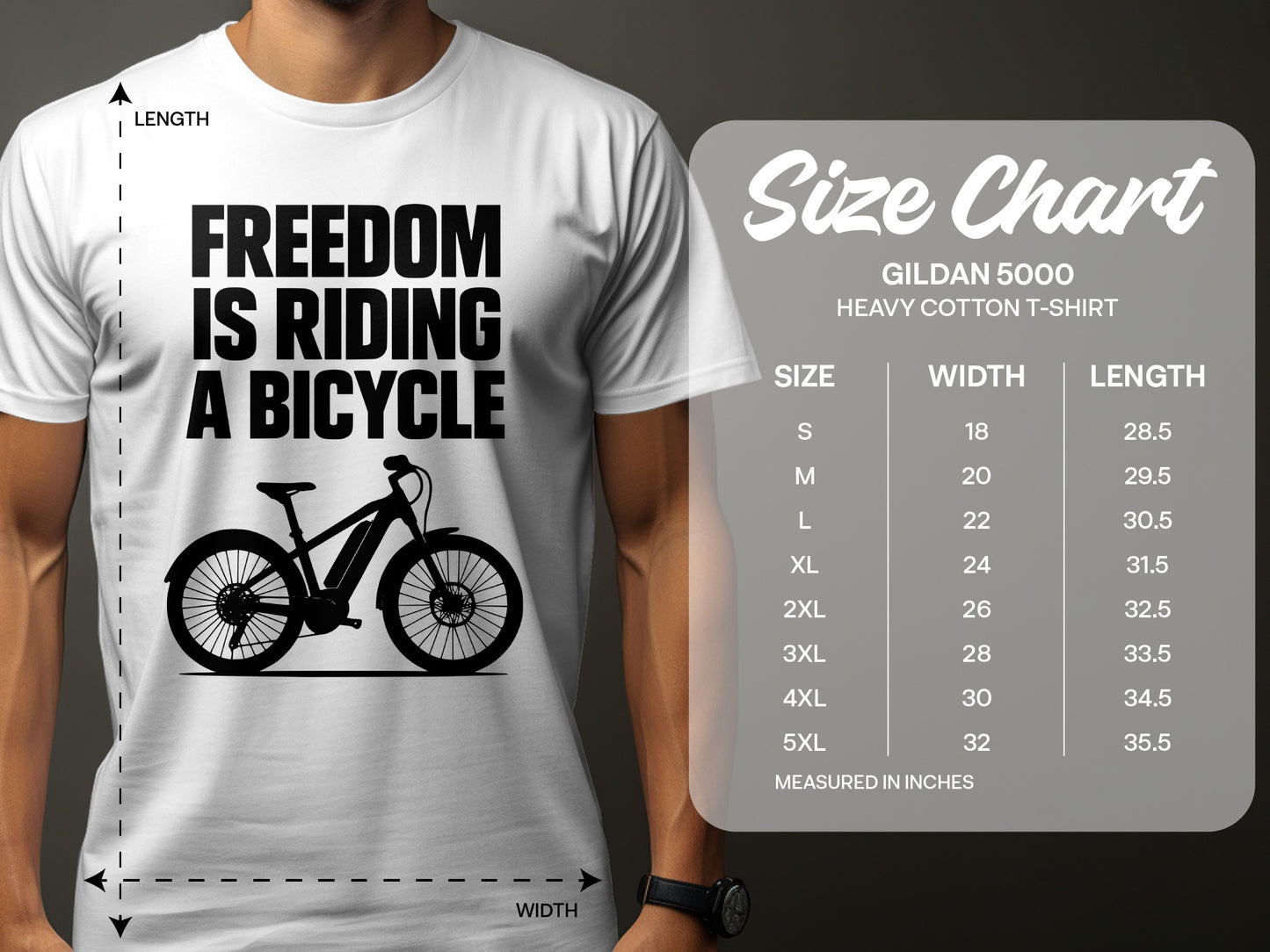 Freedom Is Riding a Bicycle T-Shirt product