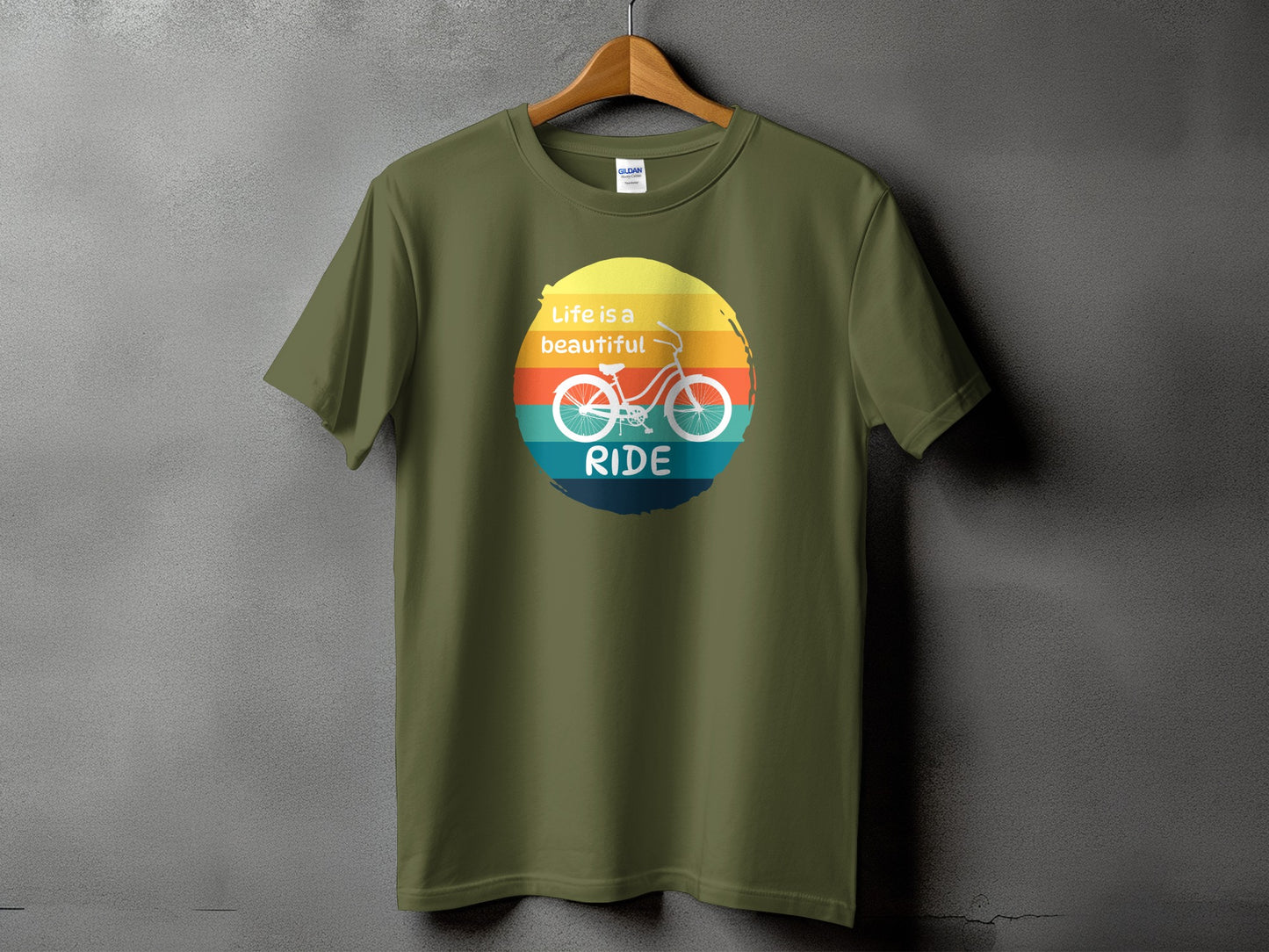 Life Is a Beautiful Ride Printed Shirt product