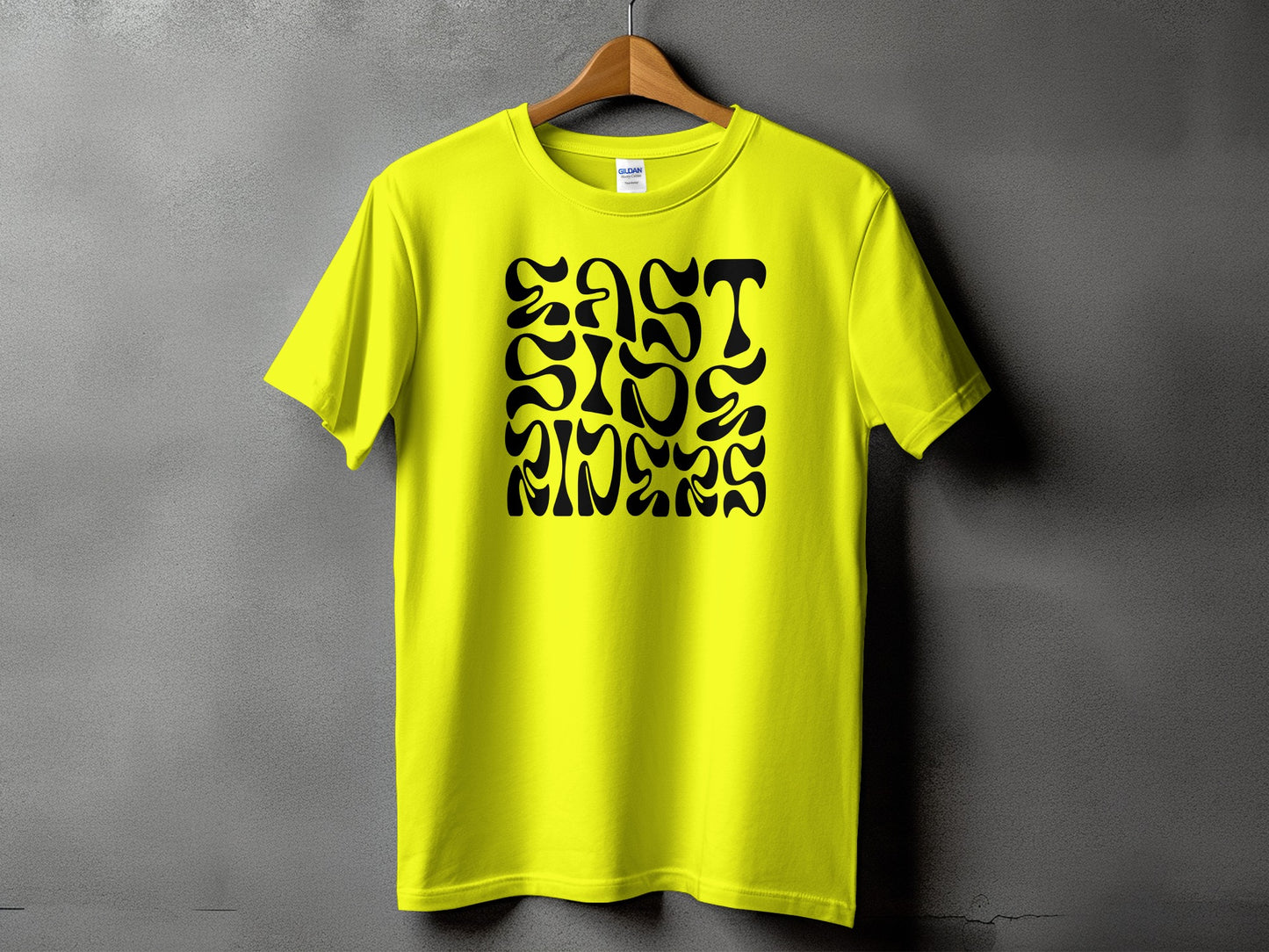East Side Waves Design Graphic T-Shirt product