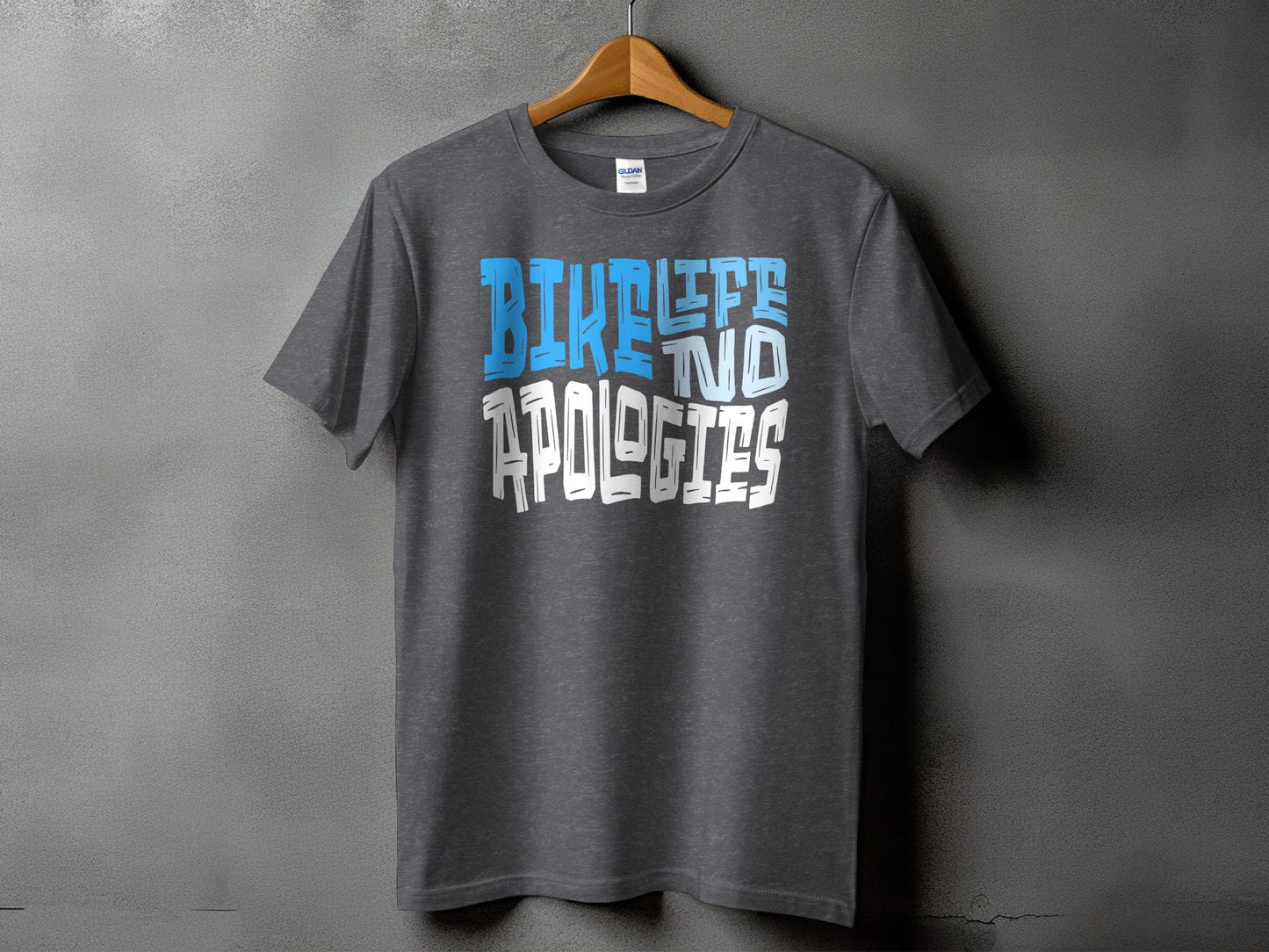 Bikelife No Apologies Graphic Printed T-Shirt product
