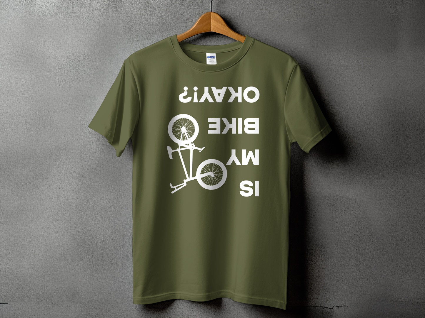 Outdoor Adventure My Bike Is Okay T-Shirt product type