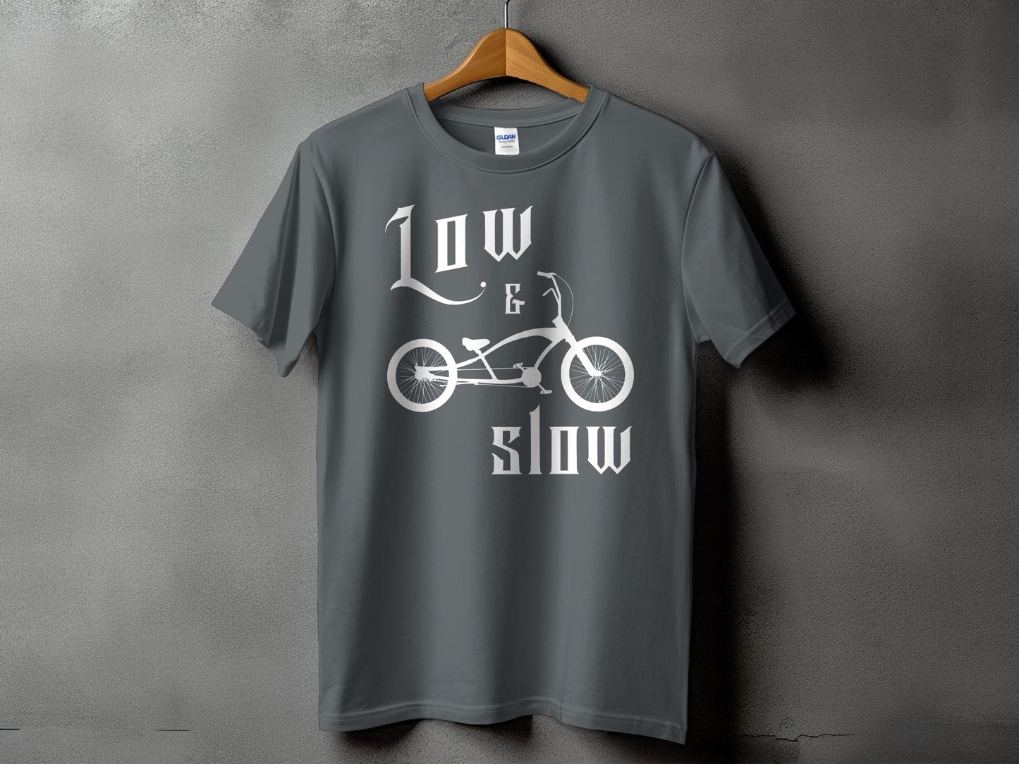 Low & Slow Bike Graphic Tee Shirt product type