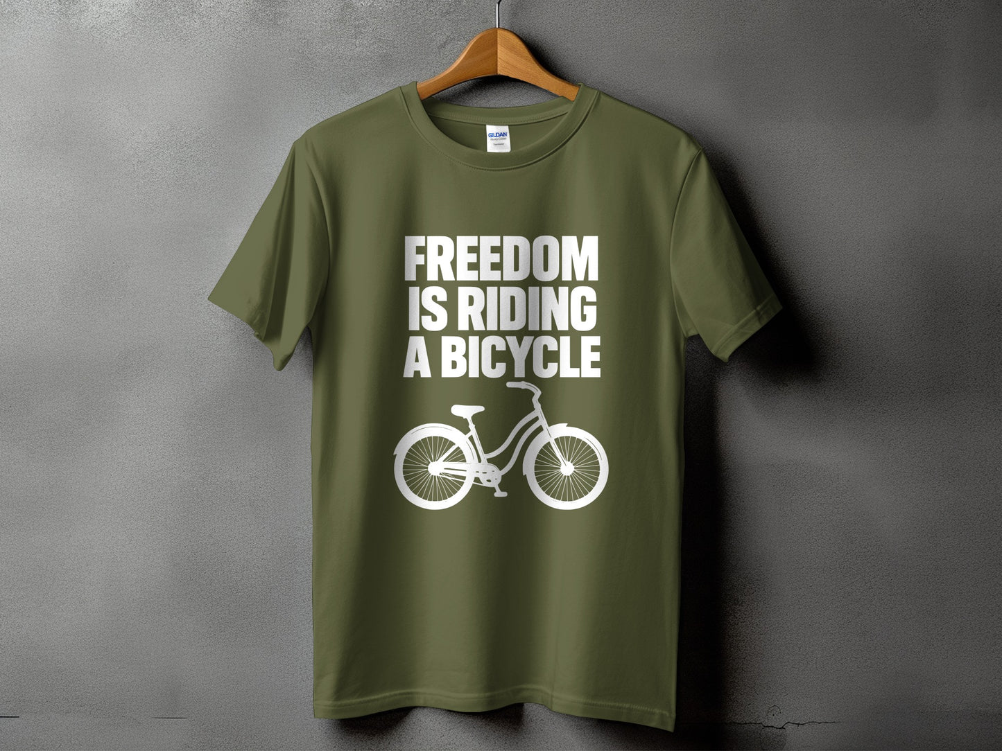 Freedom Is Riding A Bicycle T-Shirt product