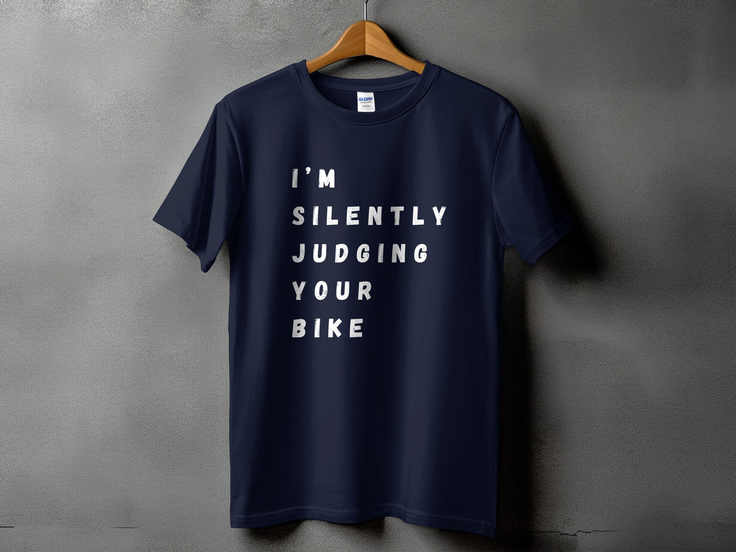 I'm Silently Judging Your Bike T-Shirt Product