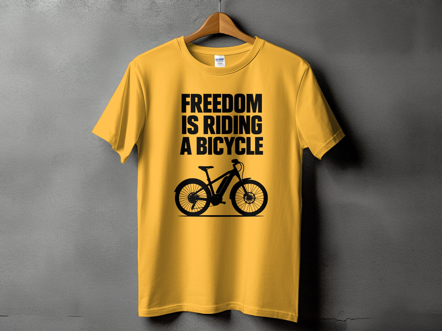 Freedom Is Riding A Bicycle T-shirt product