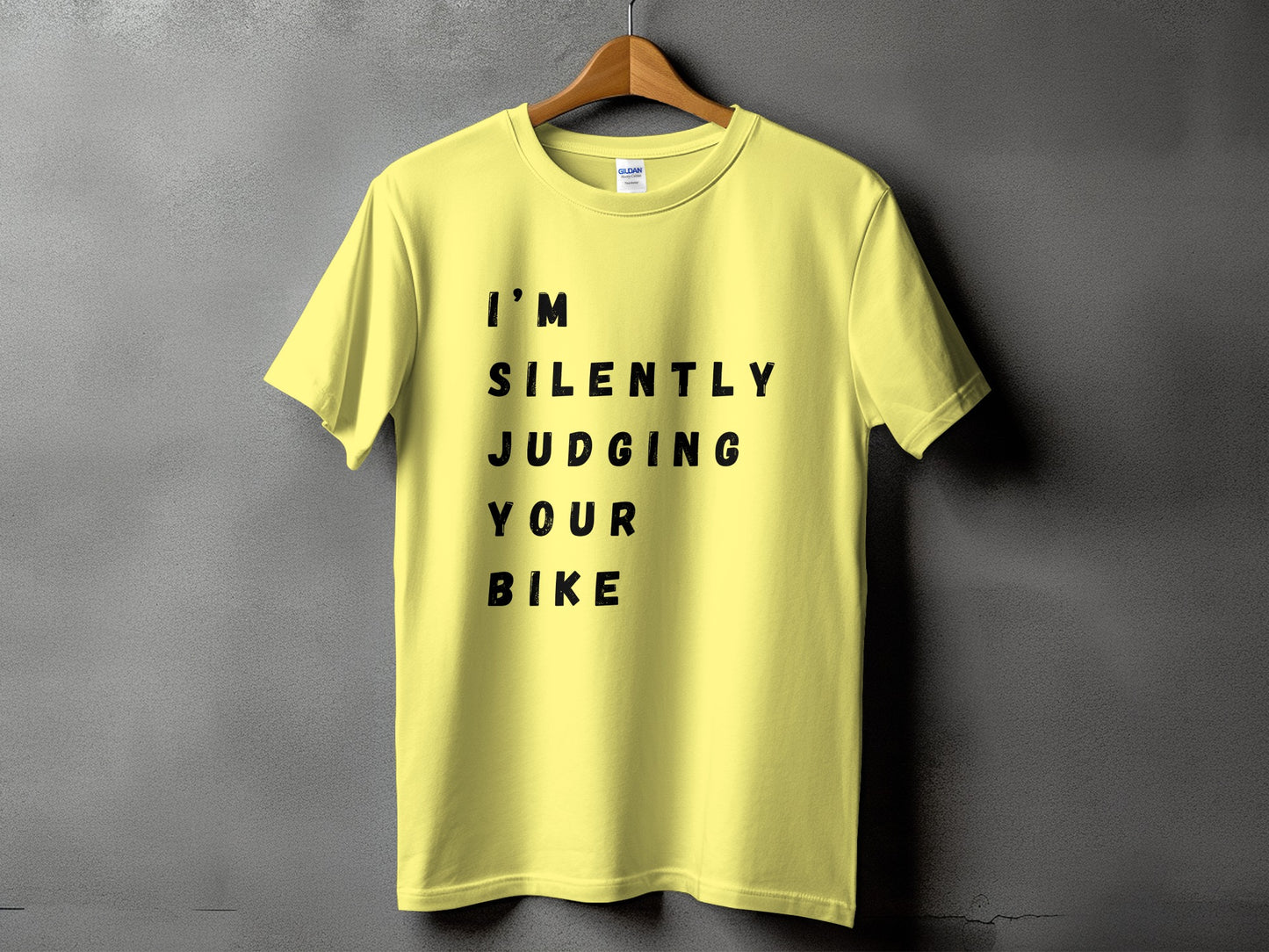 I'm Silently Judging Your Bike T-Shirt product type