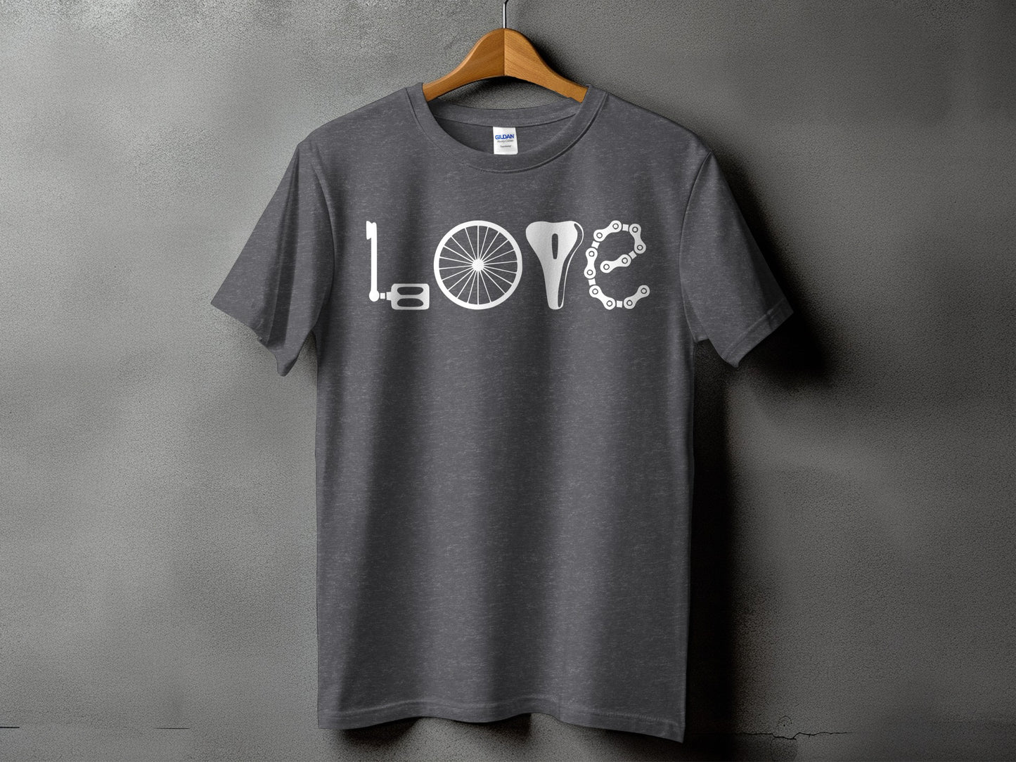 Love Bicycle Graphic Design T-Shirt product type