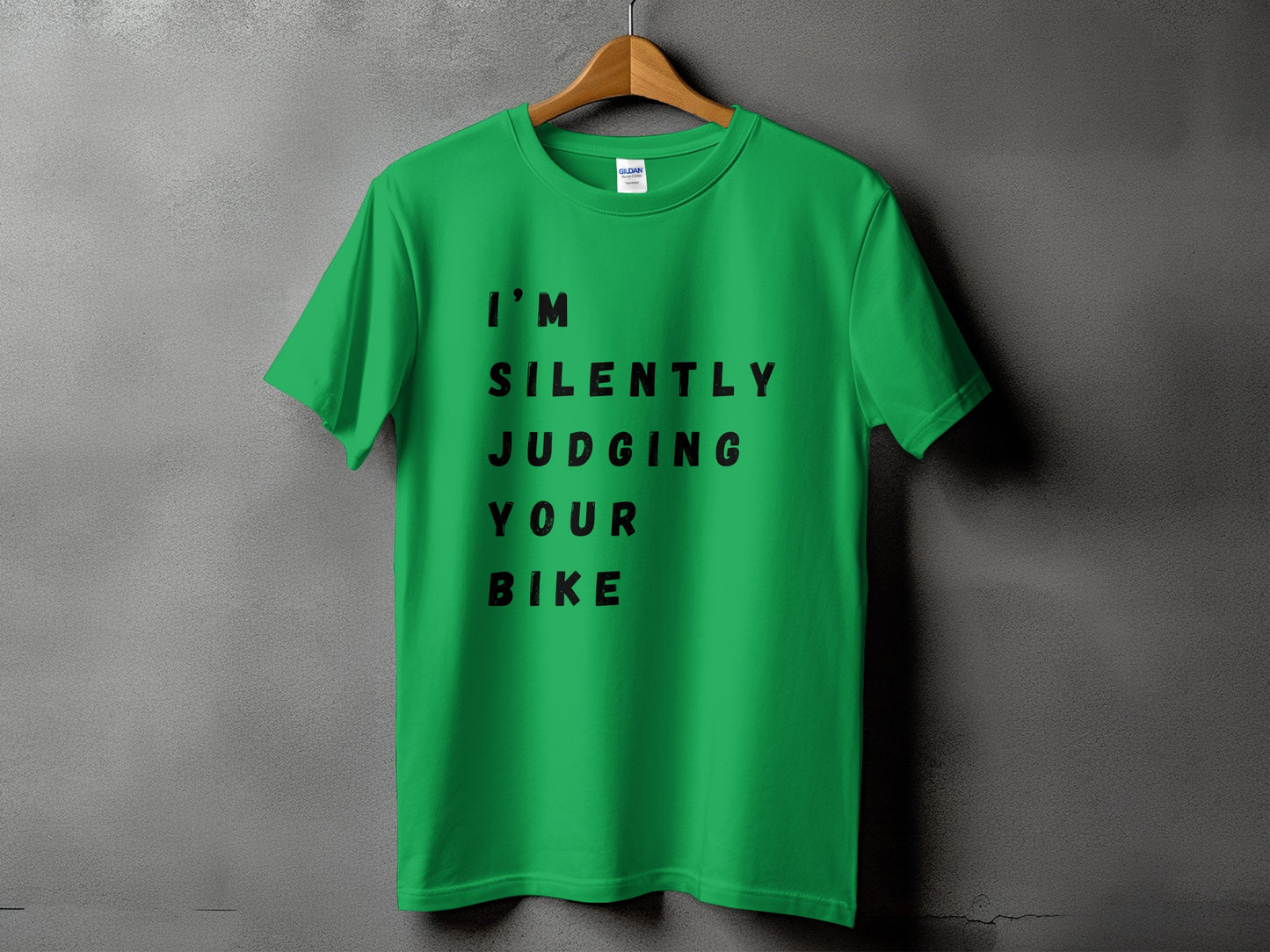 I'm Silently Judging Your Bike quote product
