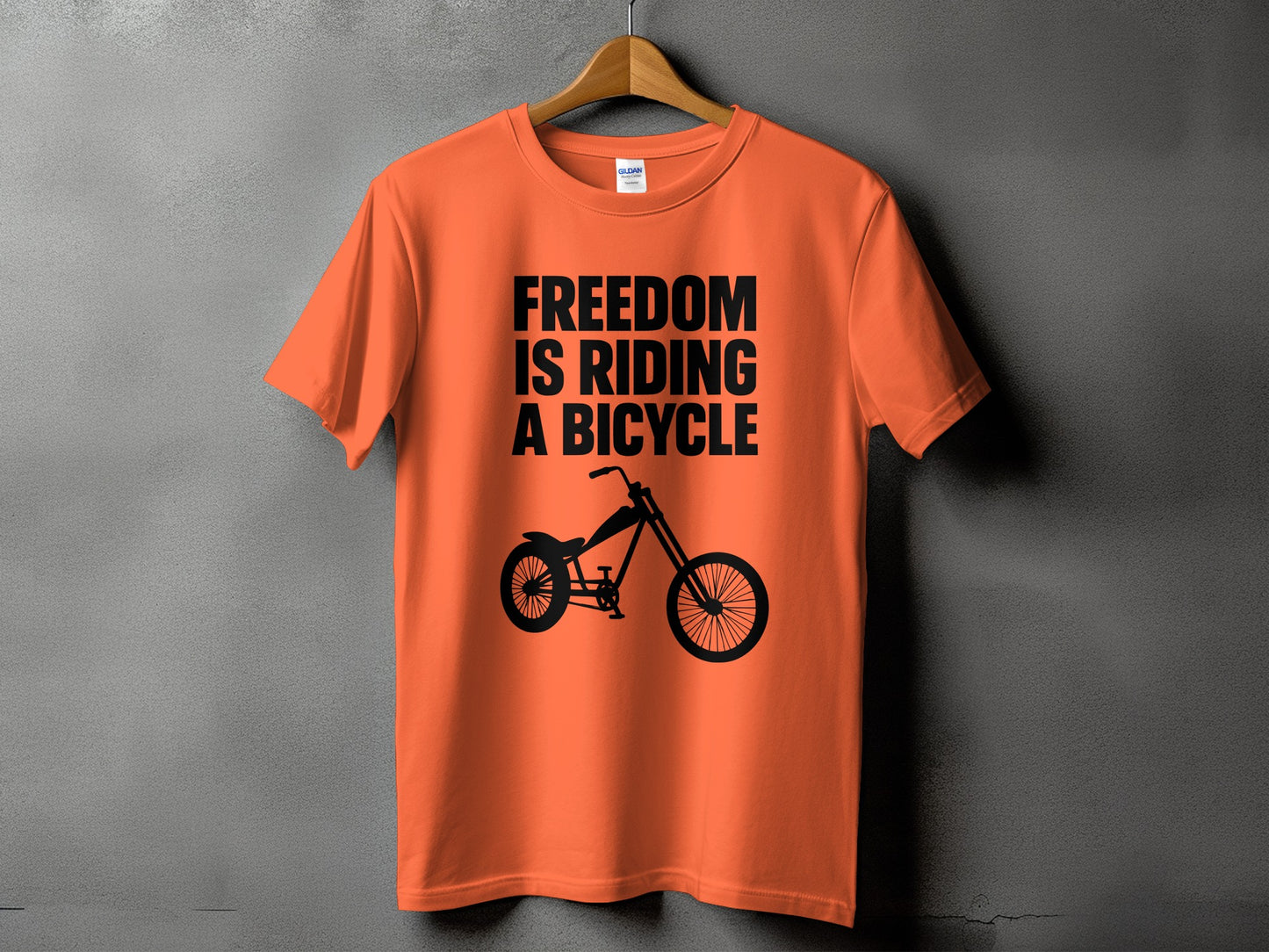 Freedom Is Riding A Bicycle T-shirt product