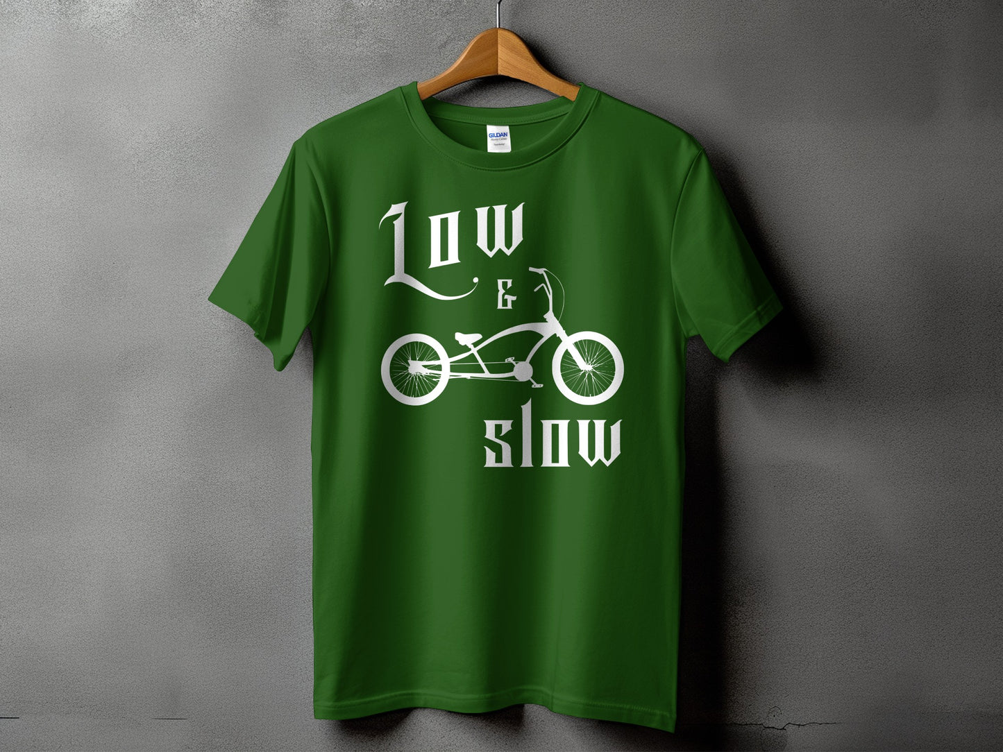 Low and Slow Green T-shirt product type