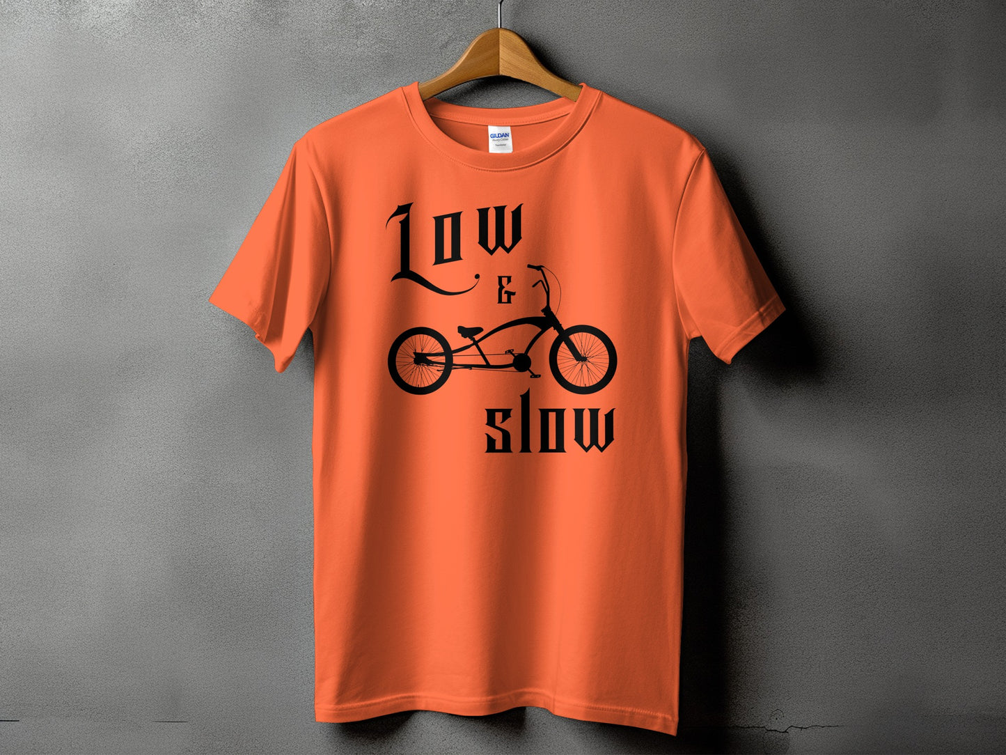 Low and Slow Orange Graphic T-Shirt product type