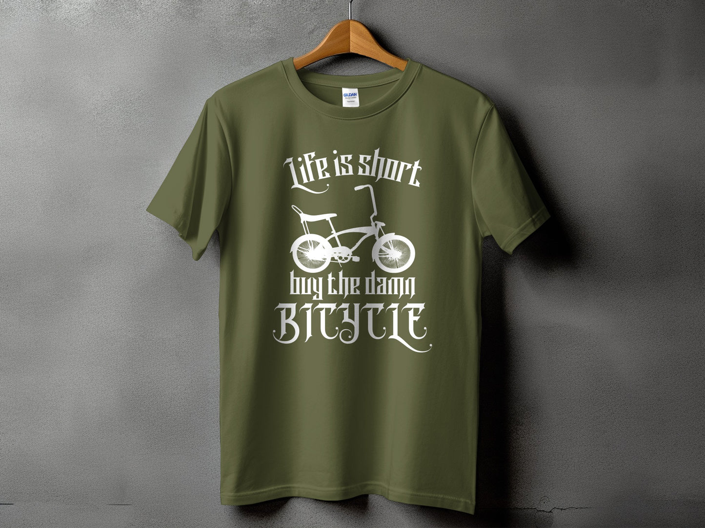 Life is Short Buy the Damn Bicycle T-shirt product