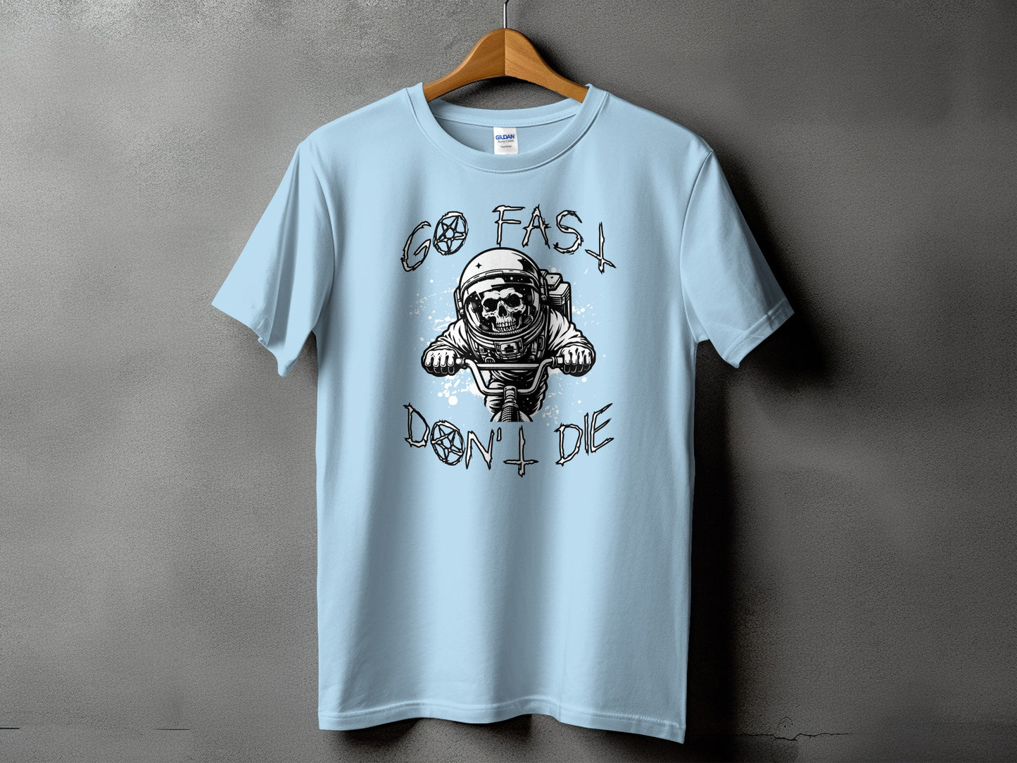 Go Fast Don't Die Astronaut Graphic T-Shirt product
