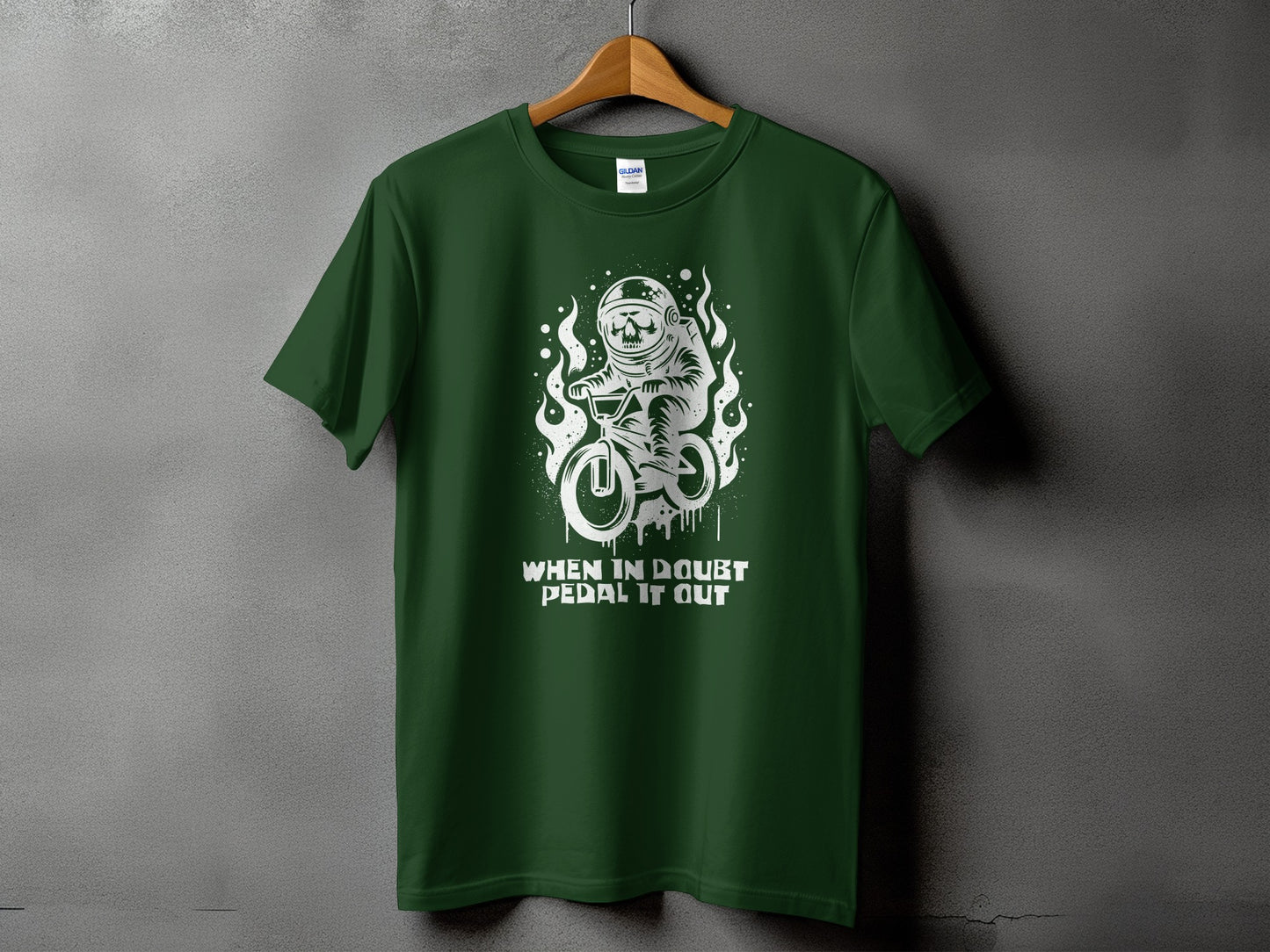 When In Doubt Pedal It Out Bicycle Bear T-Shirt product type