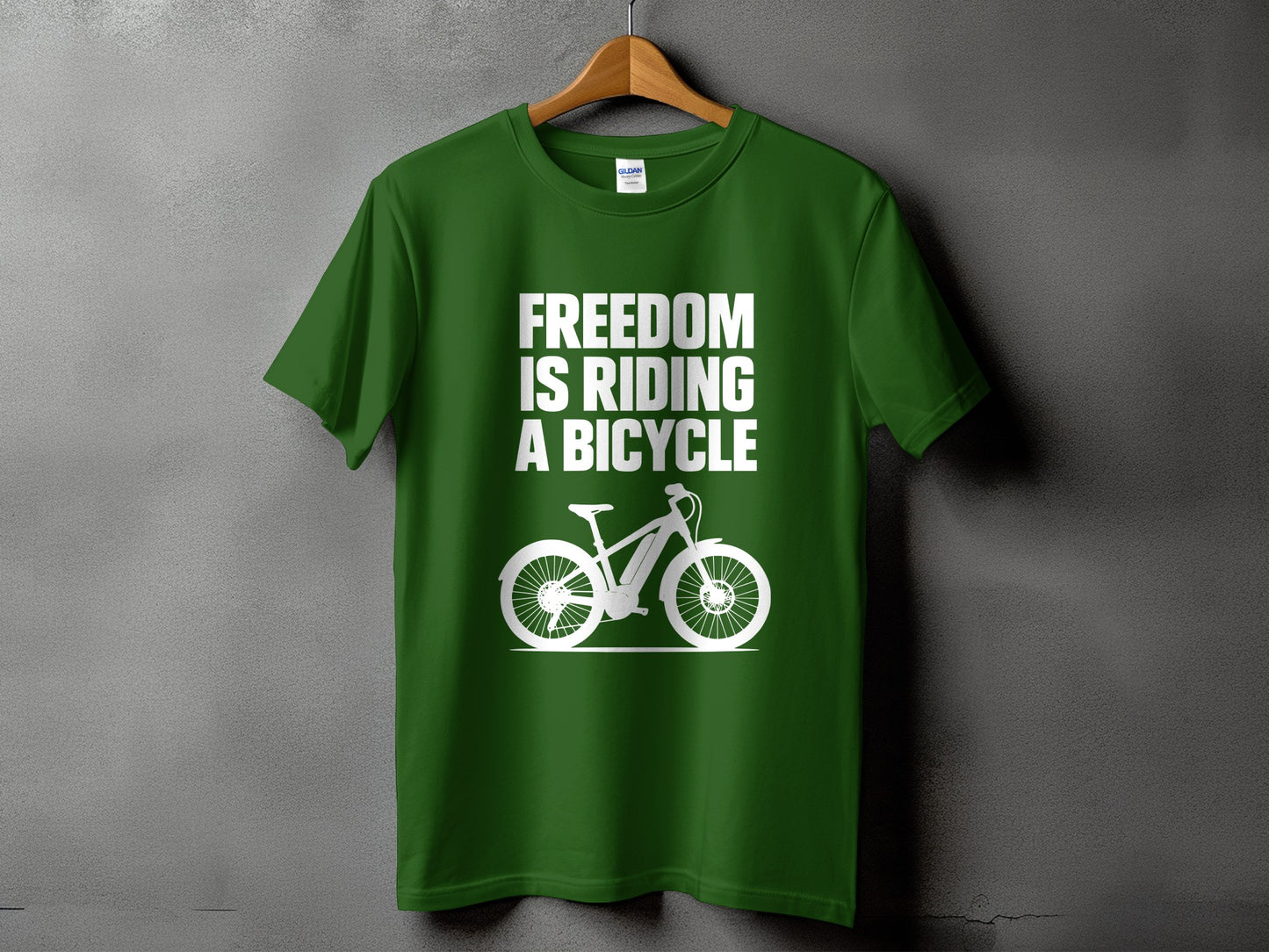 Freedom Is Riding A Bicycle T-shirt product